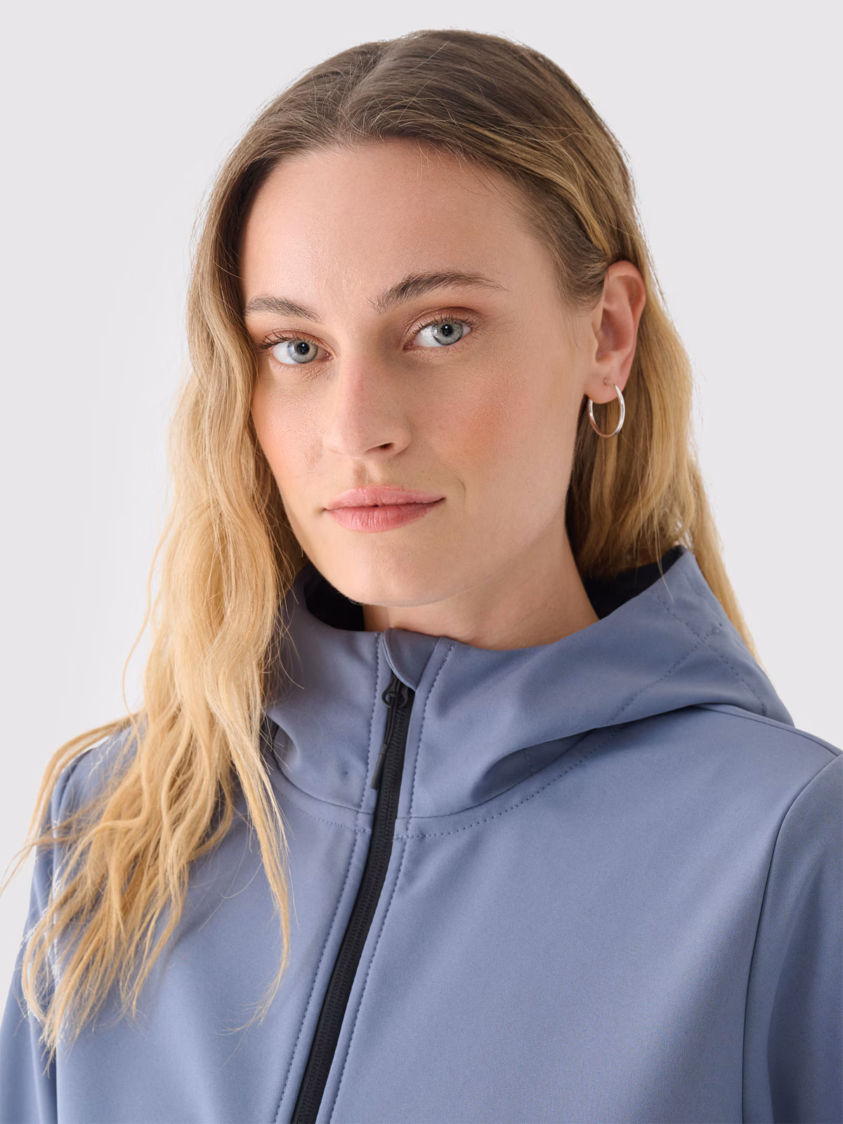 Kurtka softshell wiatroodporna membrana 5000 damska - różowa