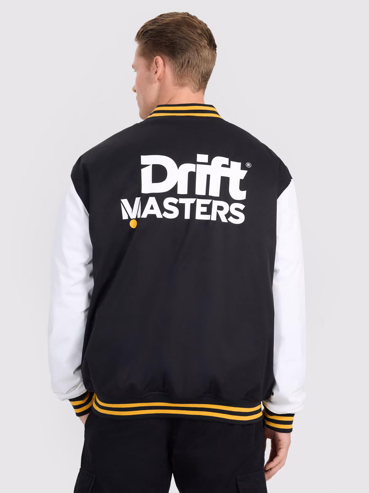 Kurtka przejściowa bomberka uniseks 4F x Drift Masters - czarna