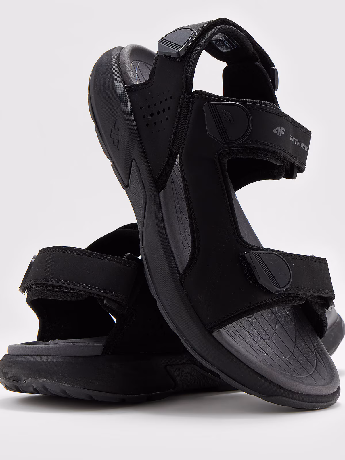 Sandały męskie PATHWAY - czarne