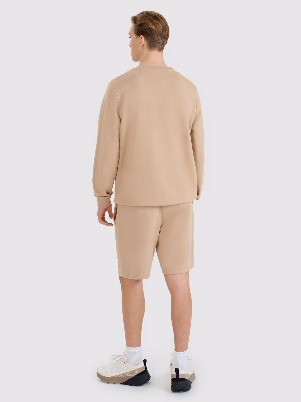 Spodenki dresowe męskie - beżowe