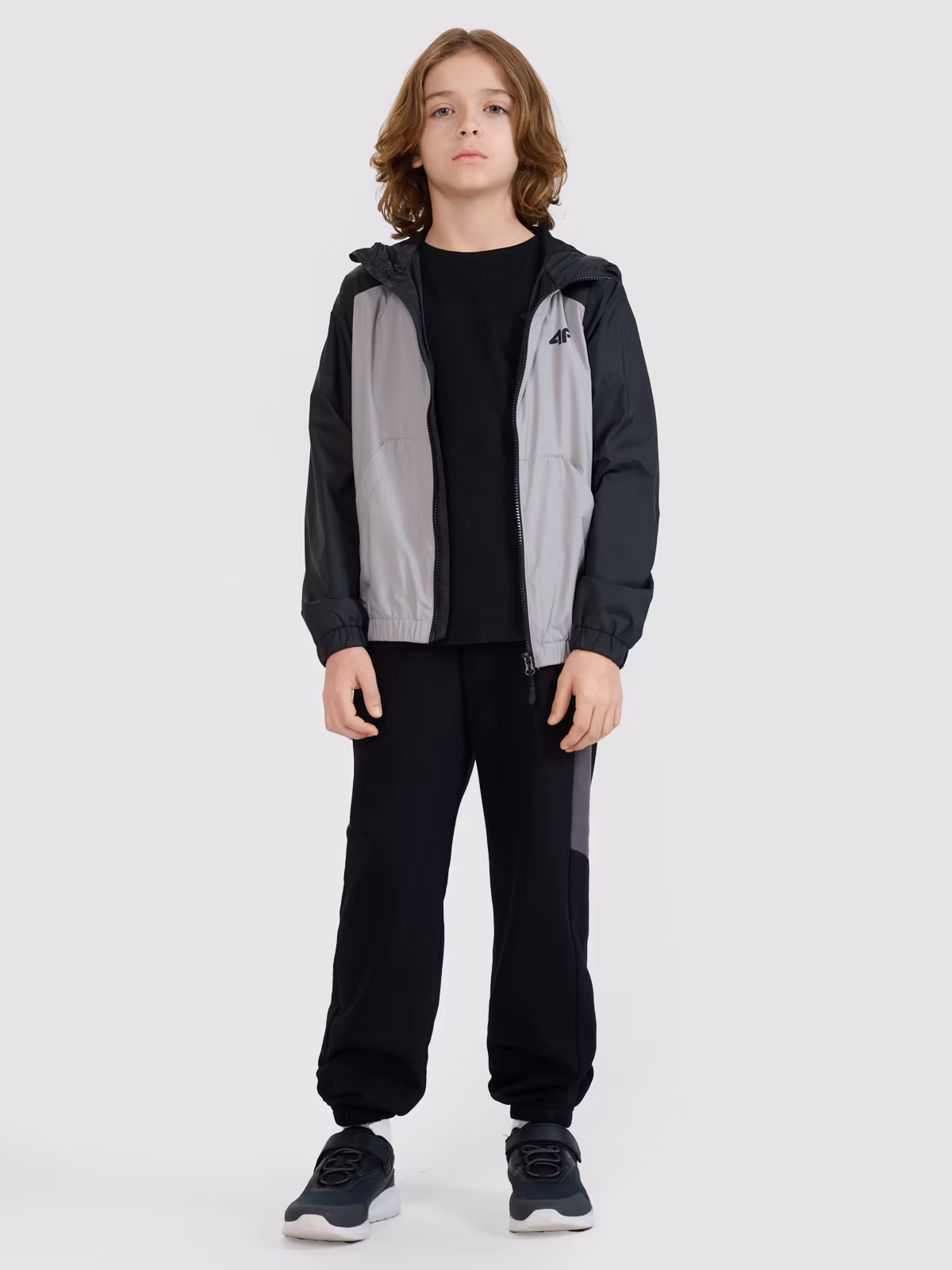 Kurtka przejściowa chłopięca - niebieska