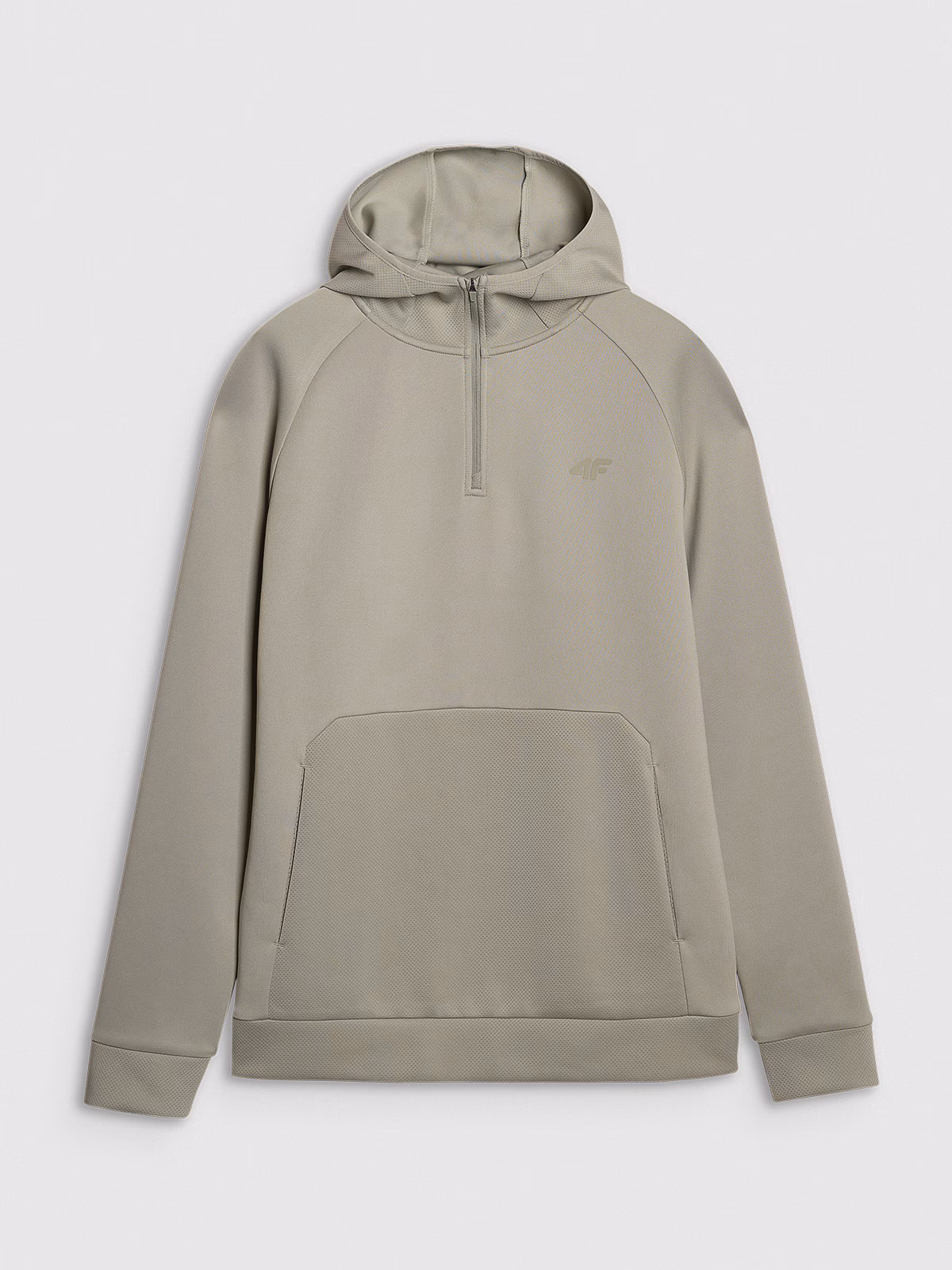 Bluza treningowa regular szybkoschnąca męska - czarna