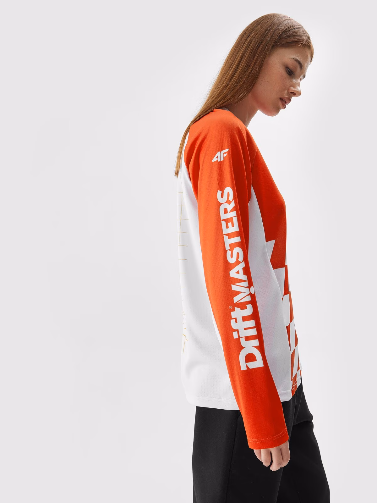 Longsleeve funkcyjny regular uniseks 4F x Drift Masters