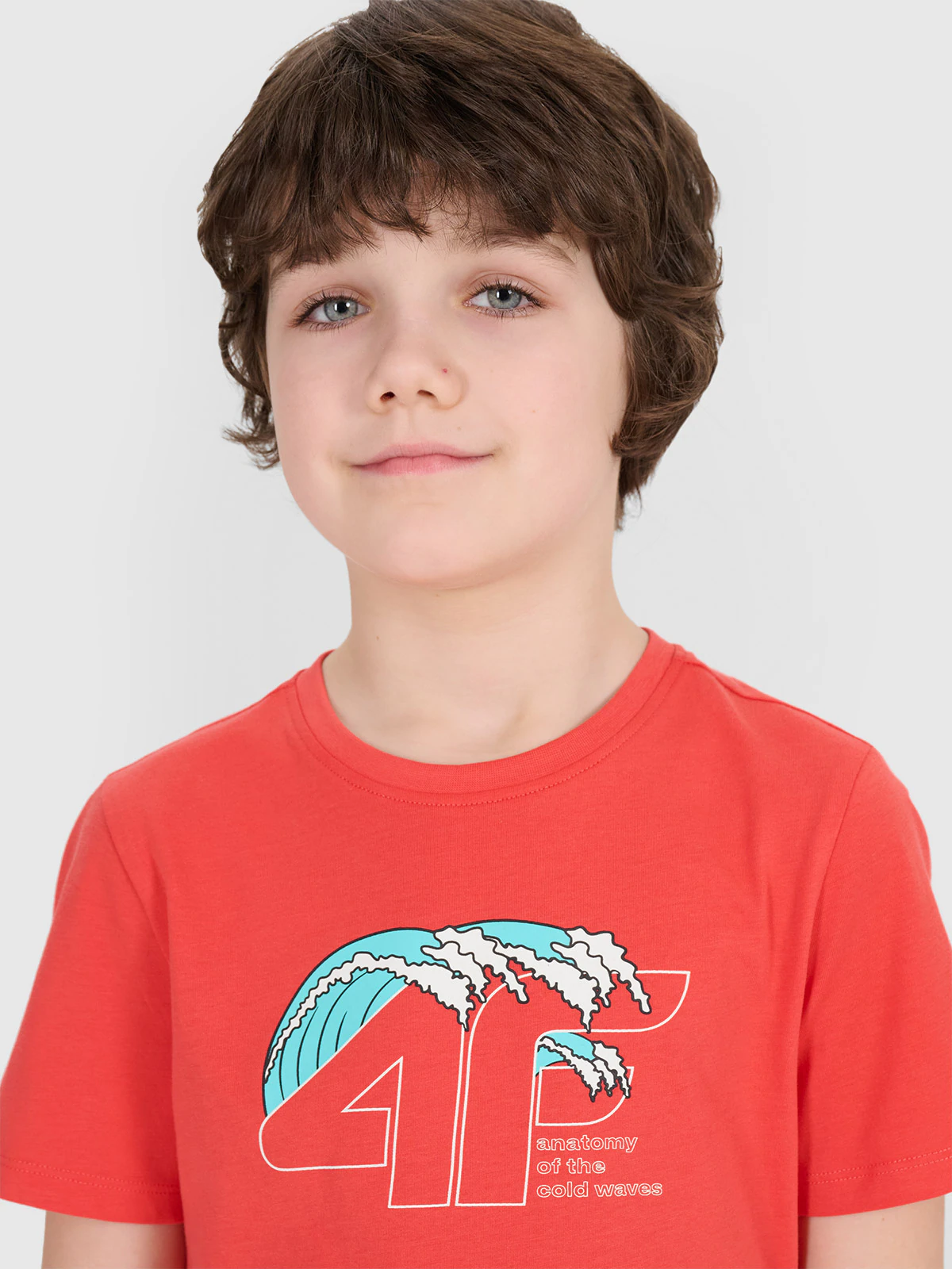 T-shirt regular z nadrukiem chłopięcy - zielony