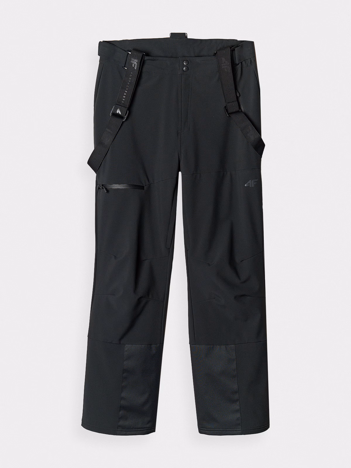 Spodnie narciarskie membrana 10000 męskie - czarne