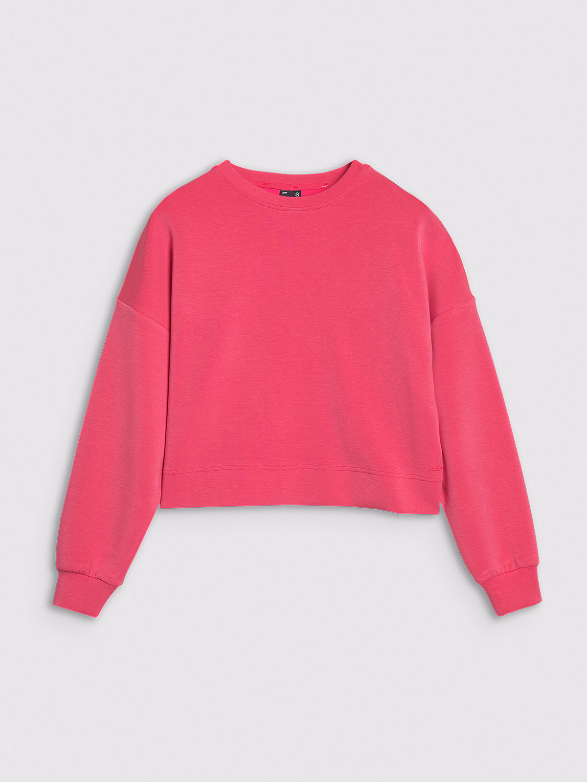 Bluza dresowa nierozpinana z modalem damska - niebieska