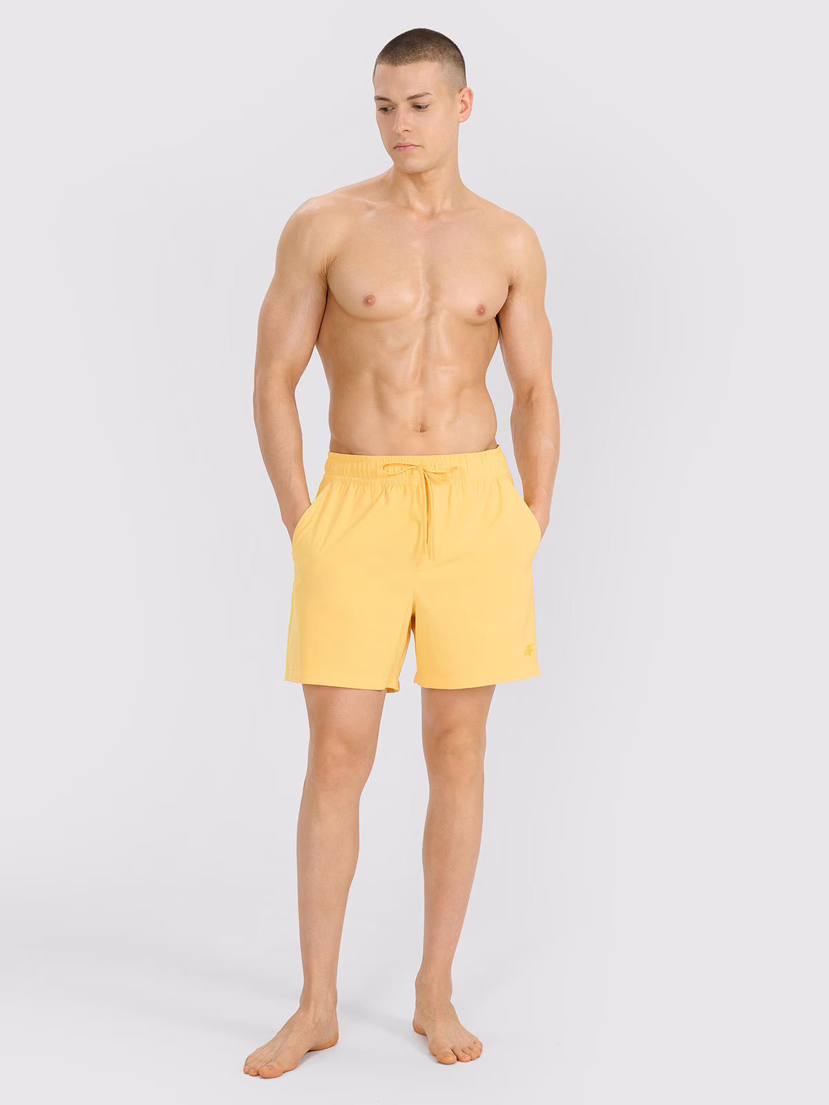 Spodenki plażowe męskie - czarne