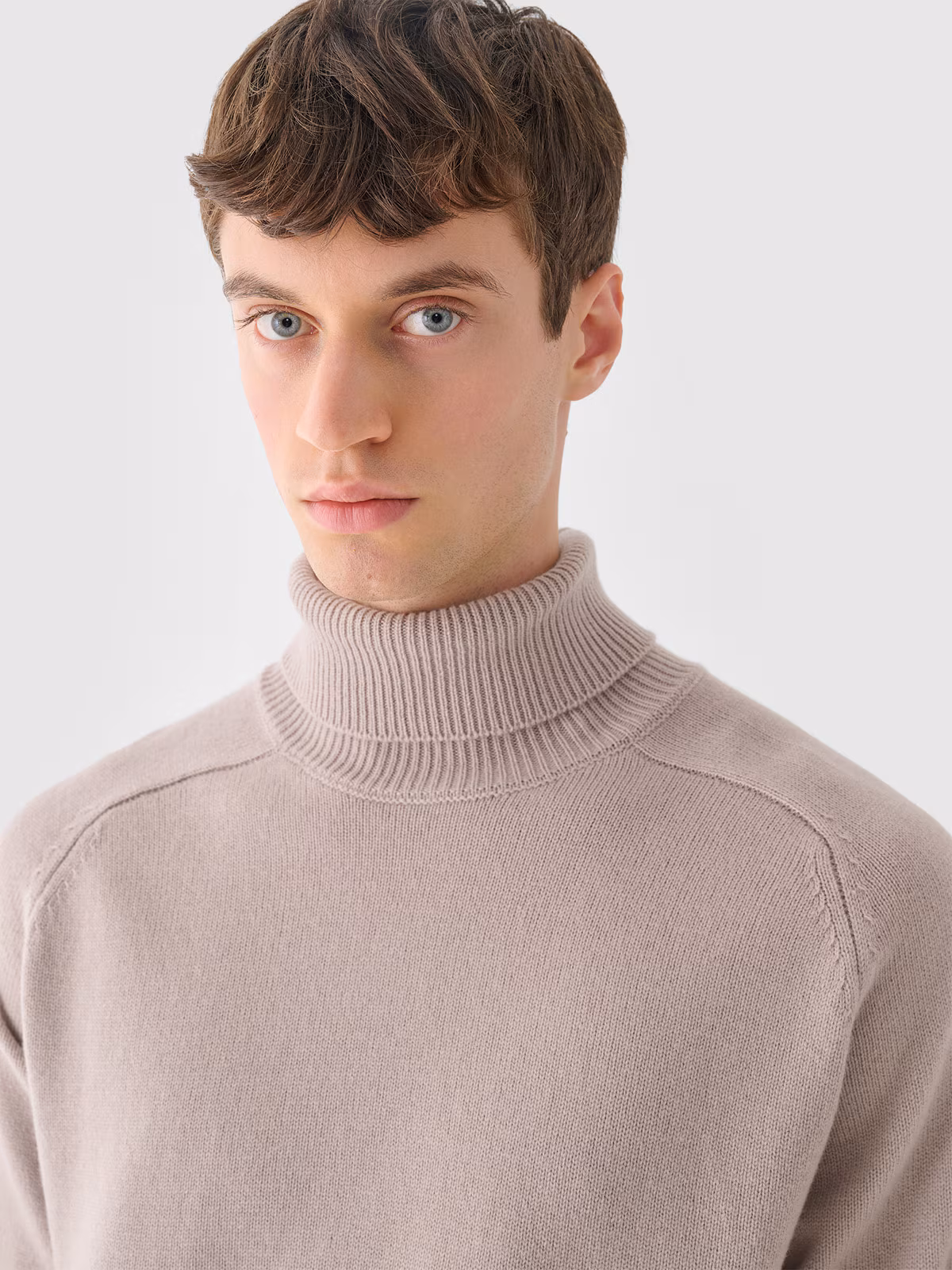 Golf wełniany męski Outhorn - czarny