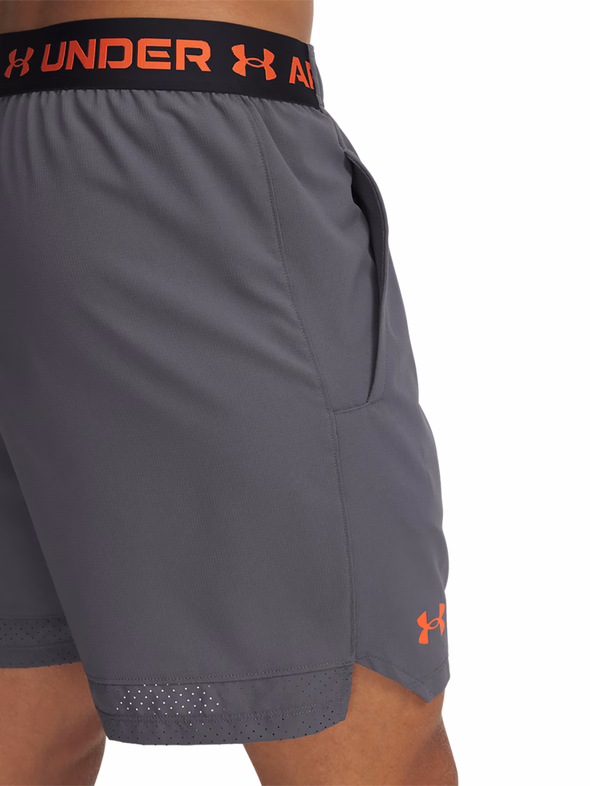 Spodenki treningowe męskie Under Armour UA Vanish Woven 6in Shorts - szare