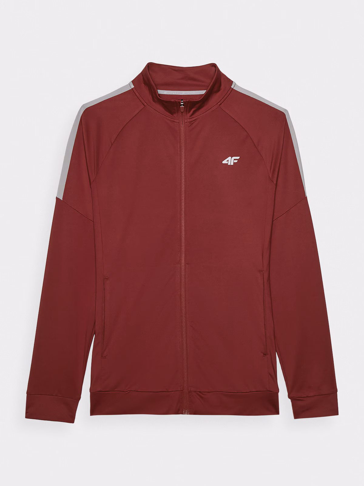 Bluza treningowa szybkoschnąca męska - czerwona