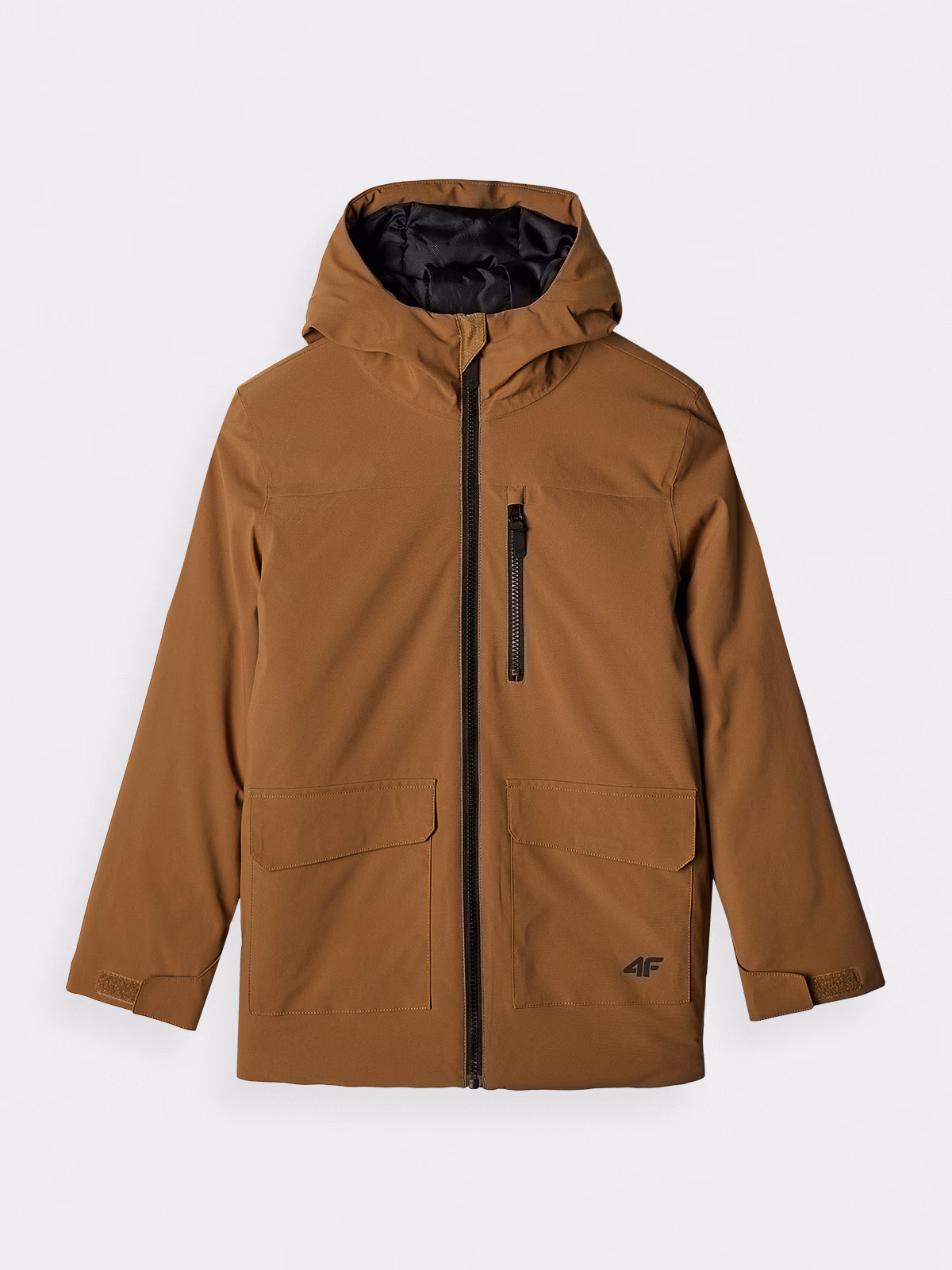 Kurtka przejściowa membrana 5000 chłopięca - brązowa