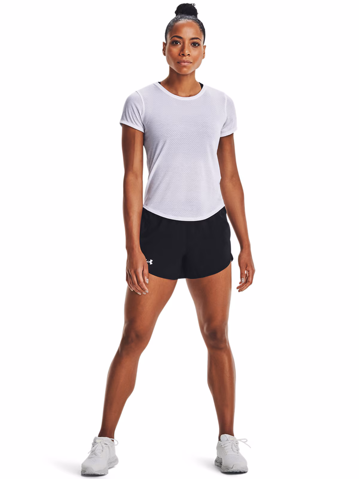 Spodenki do biegania damskie Under Armour UA Fly By Elite 3'' Short - czarne