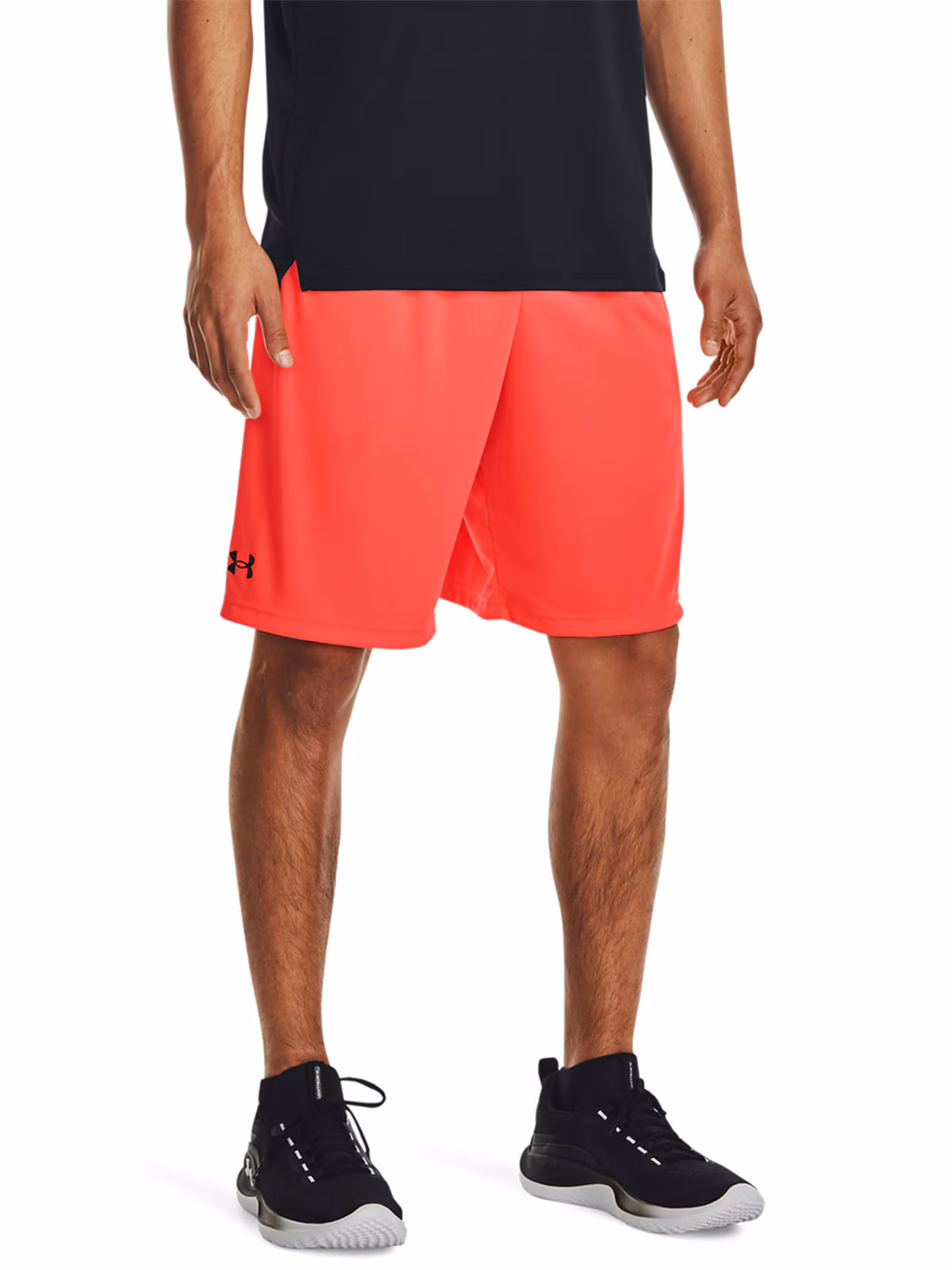 Spodenki treningowe męskie Under Armour UA Tech WM Graphic Short - pomarańczowe