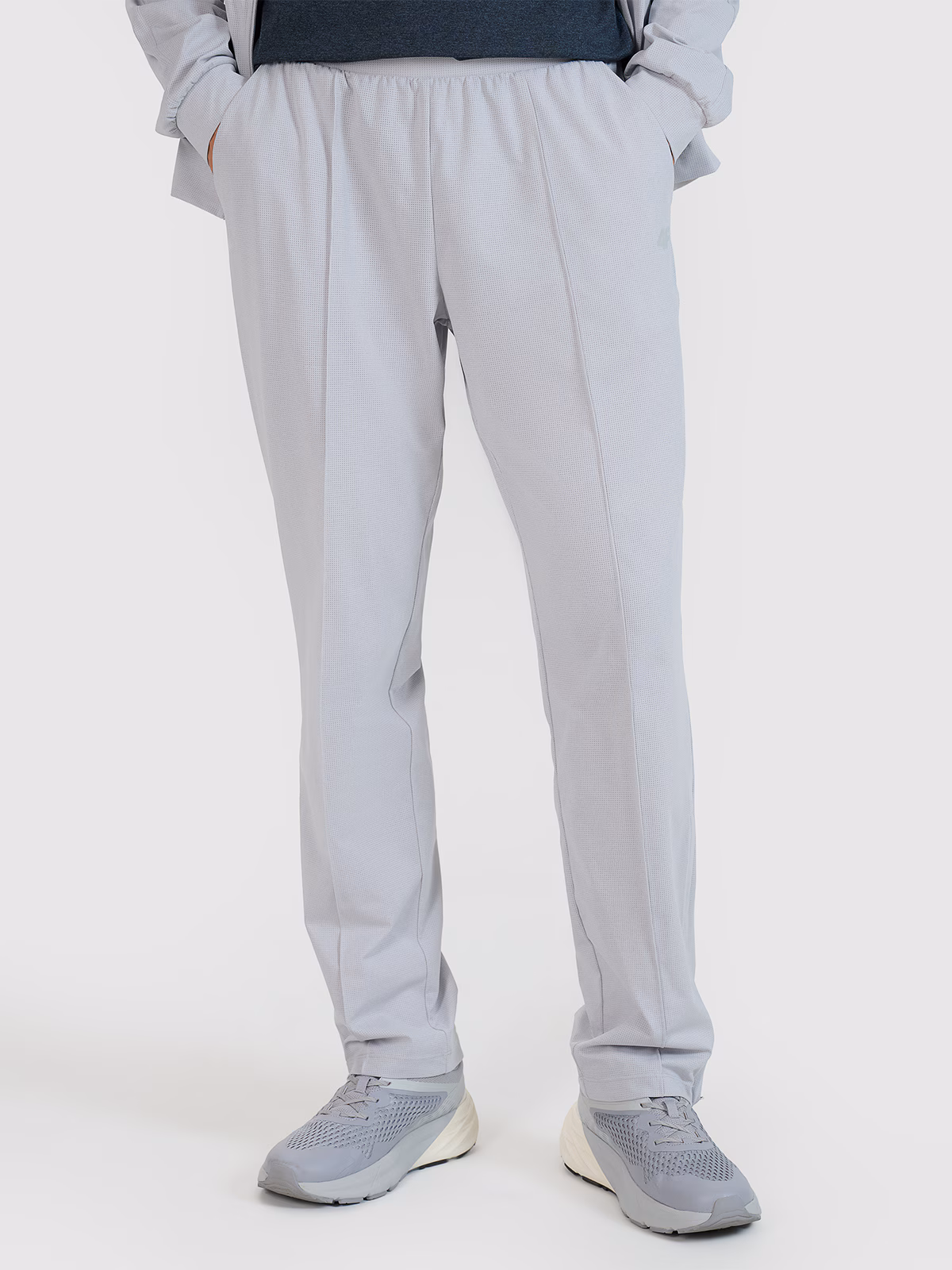 Spodnie treningowe szybkoschnące męskie - czarne