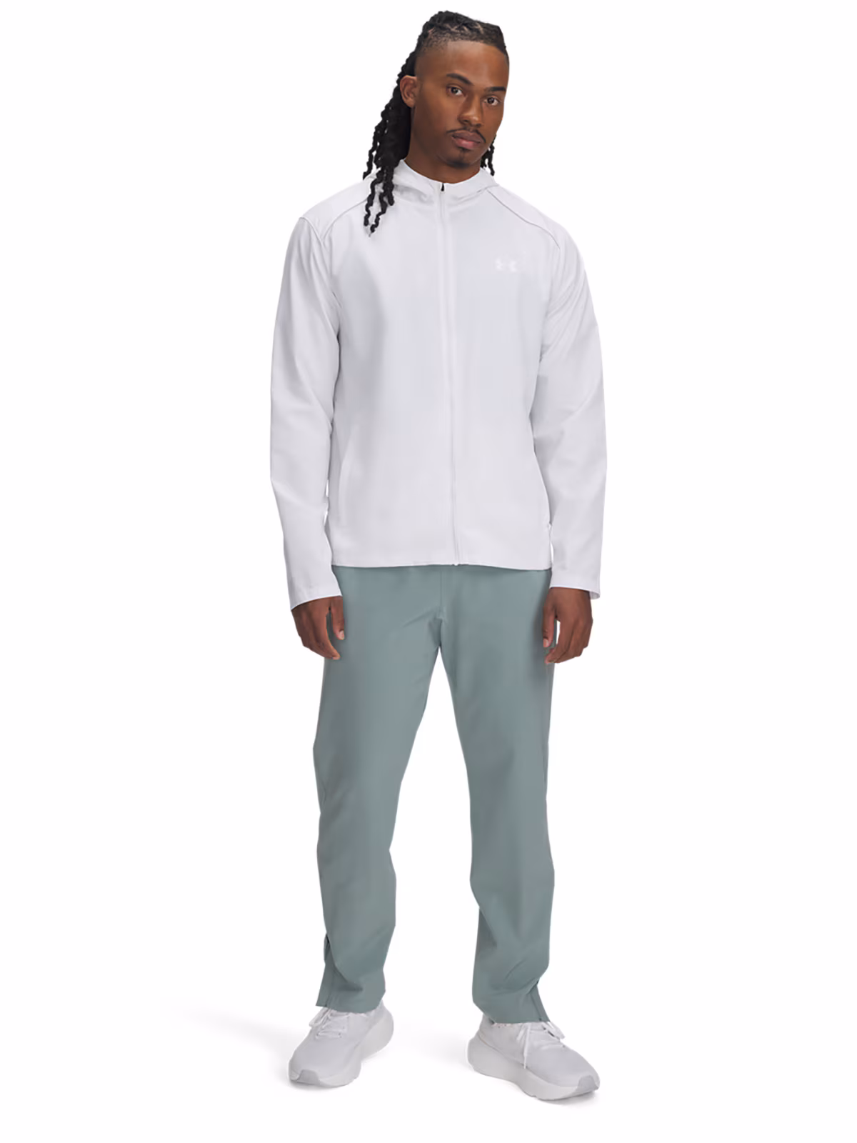 Spodnie do biegania męskie Under Armour UA OutRun the Storm Pants - zielone