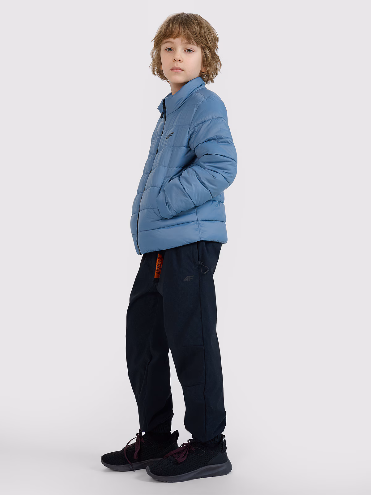 Kurtka puchowa z wypełnieniem syntetycznym chłopięca - zielona