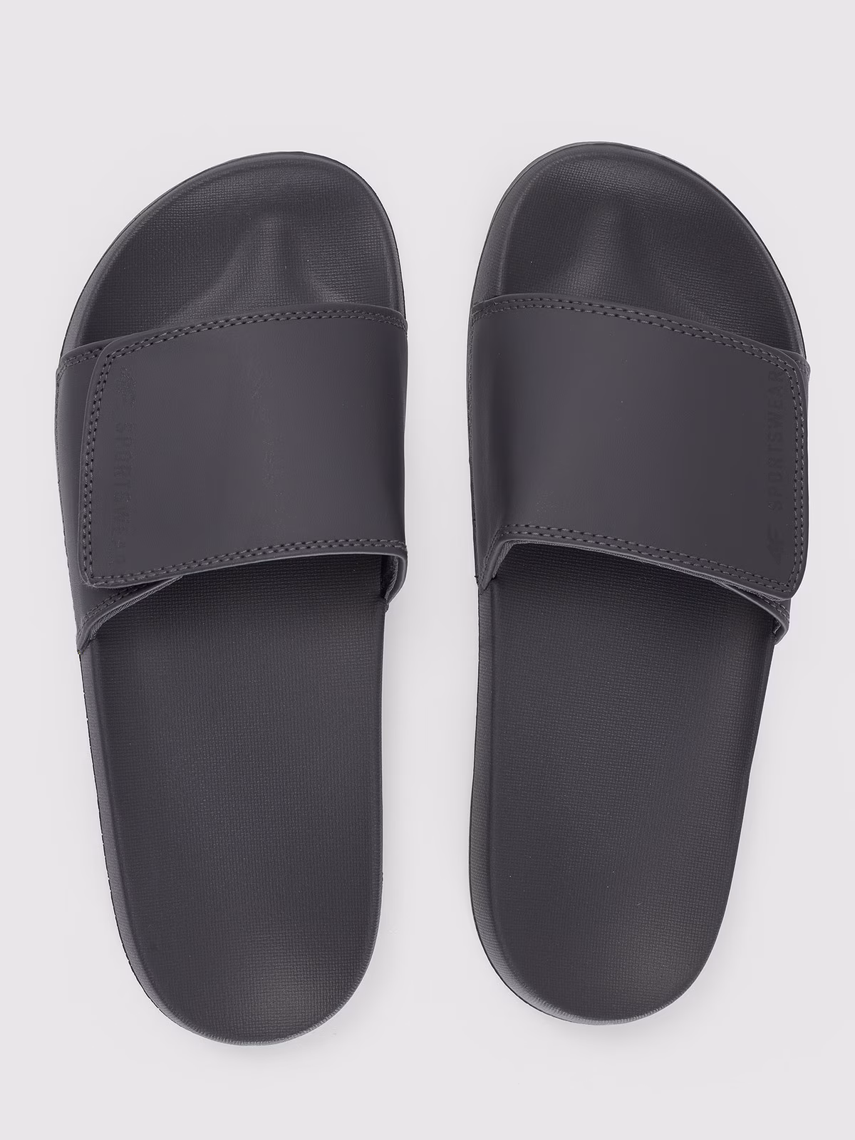 Klapki męskie - szare