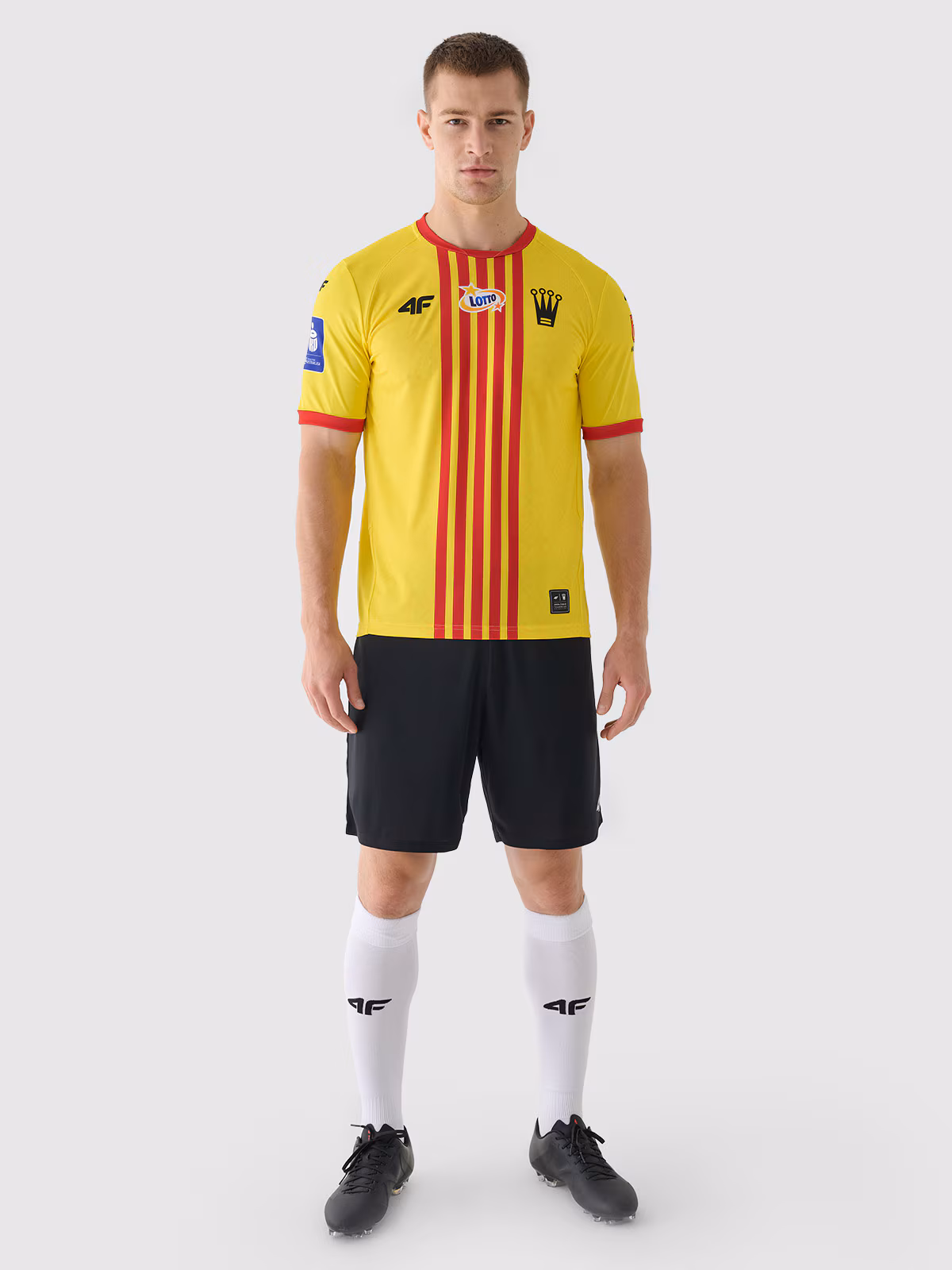 Koszulka klubowa domowa z sezonu 2024/25 męska 4F x Korona Kielce - multikolor