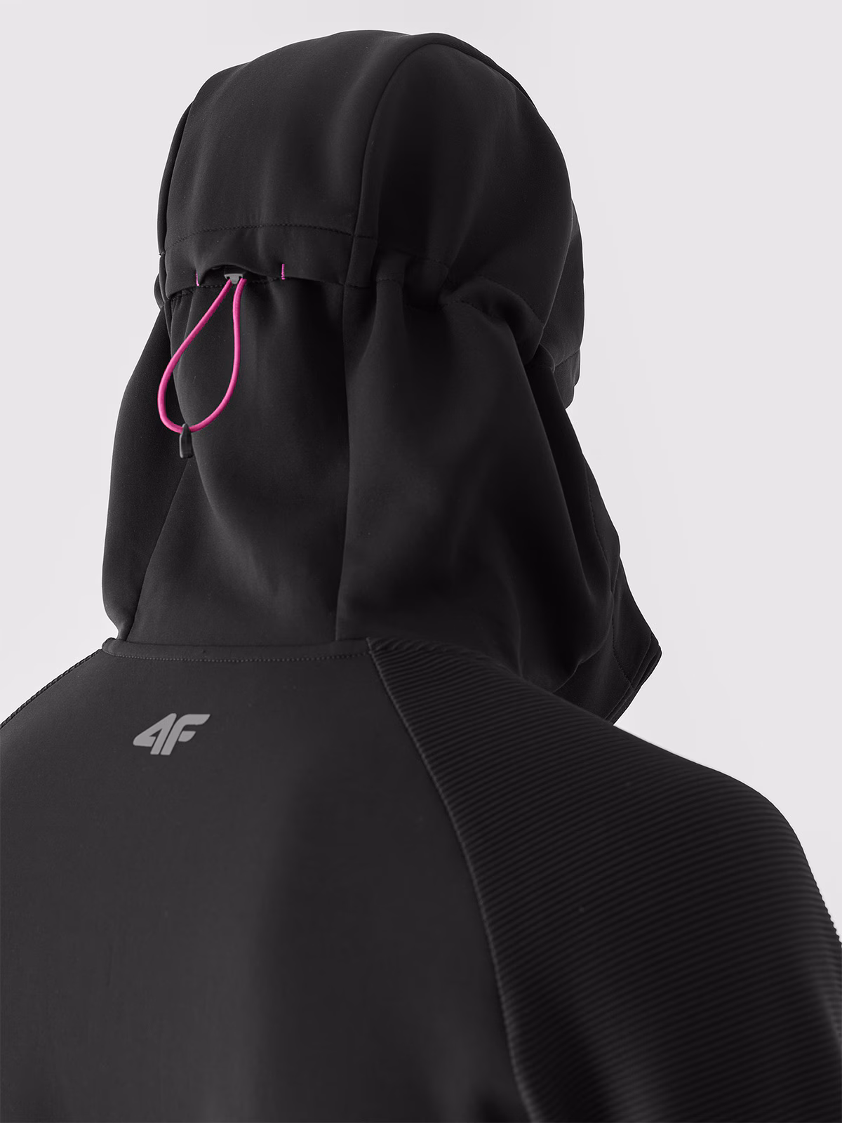 Bluza treningowa szybkoschnąca męska 4F x Robert Lewandowski - czarna