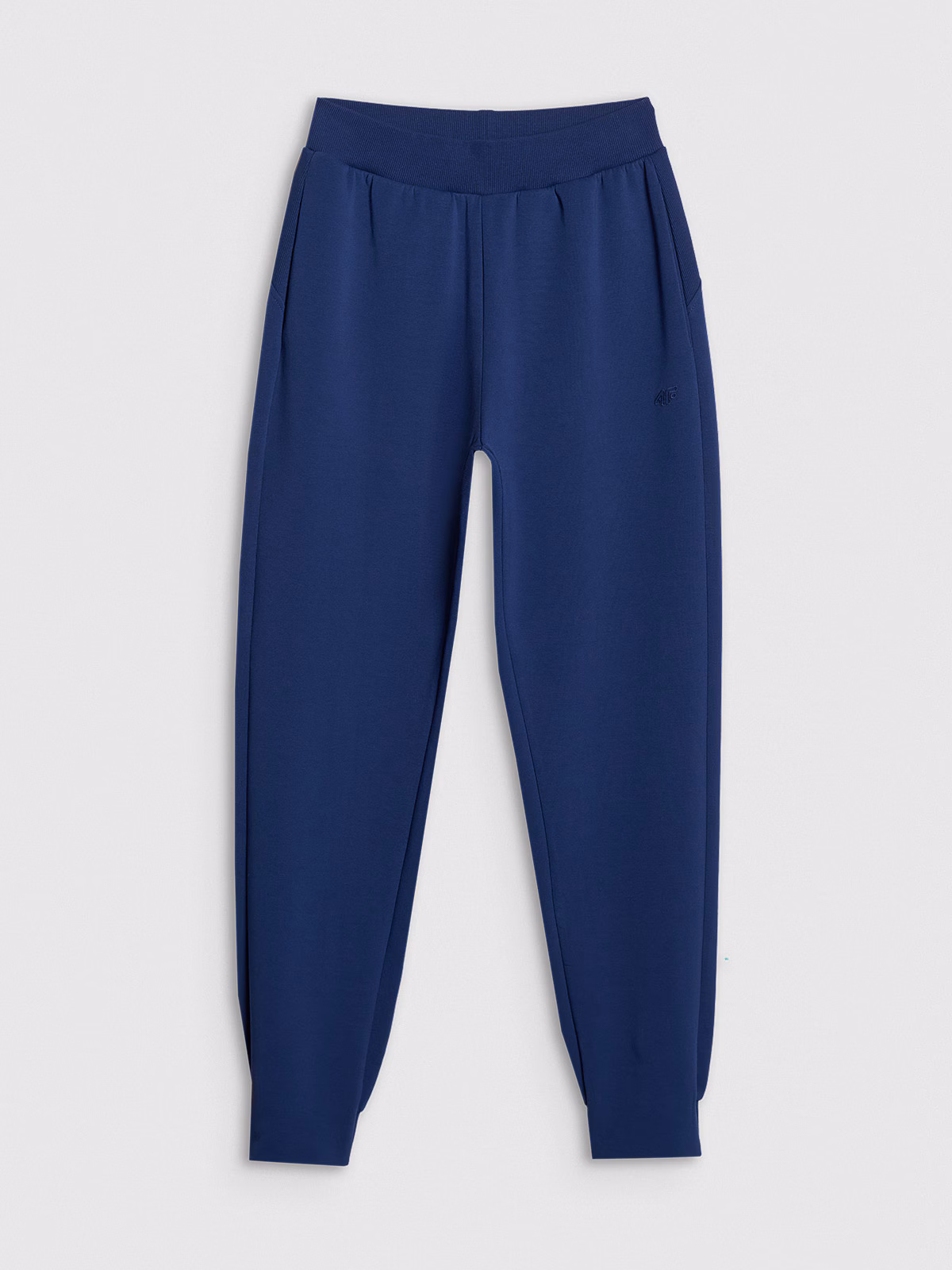 Spodnie dresowe joggery damskie - białe