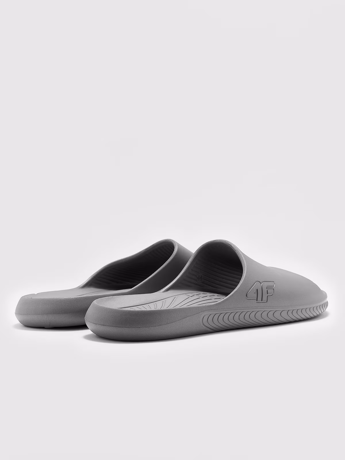 Klapki męskie - szare