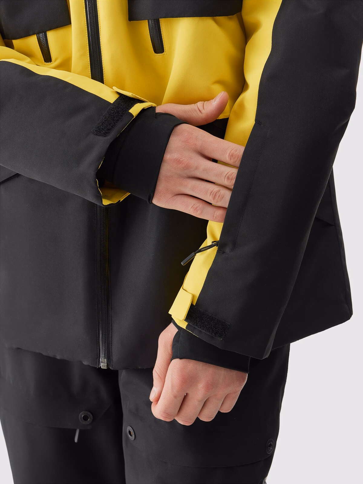 Kurtka snowboardowa membrana 10000 męska - zielona