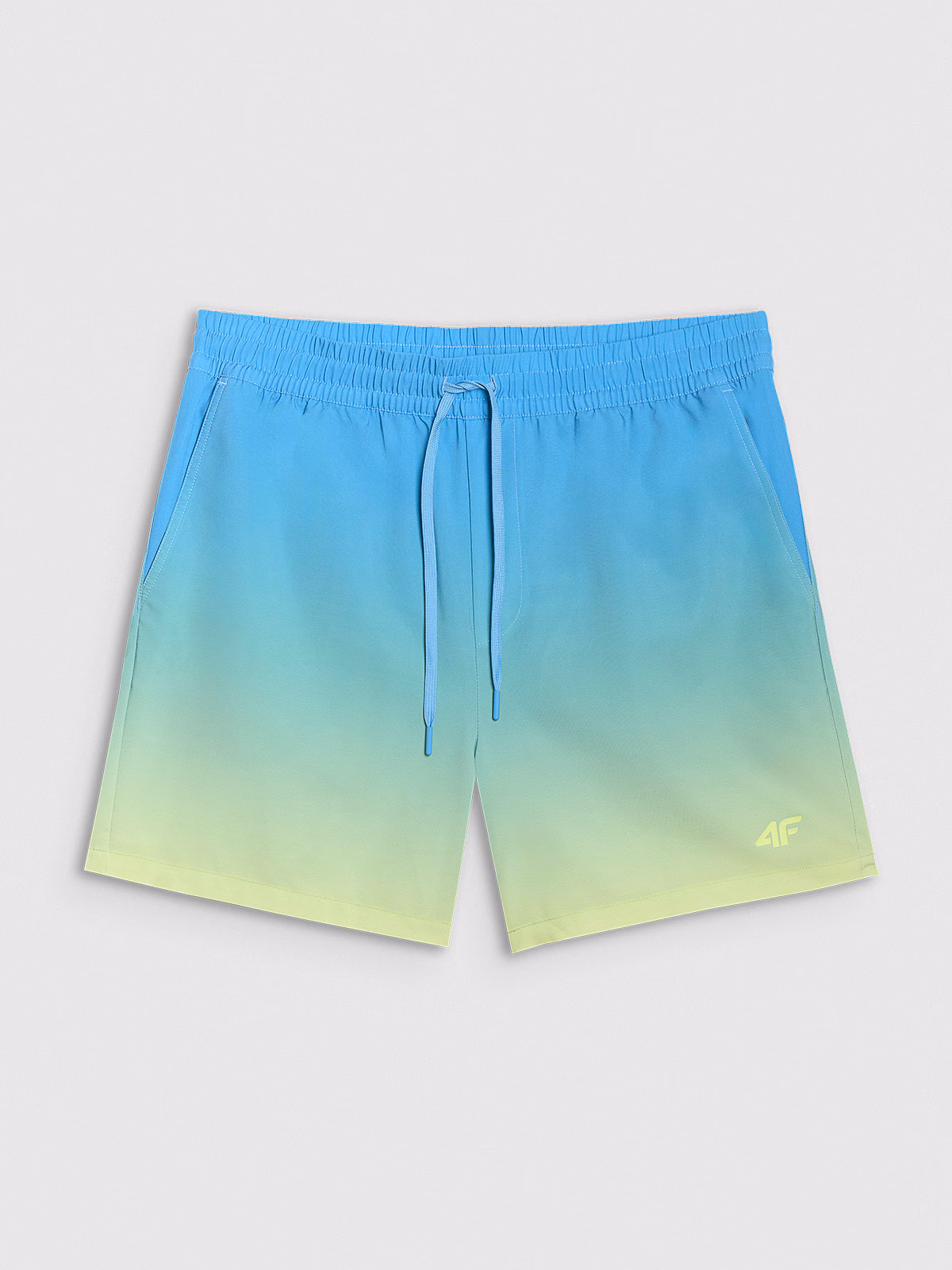 Spodenki plażowe męskie - turkusowe
