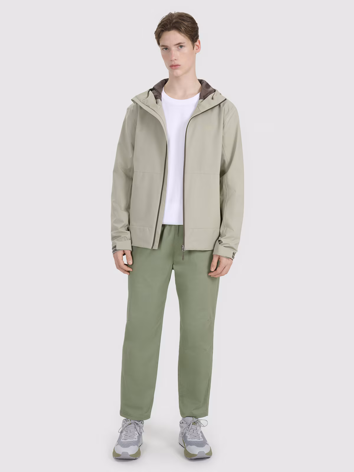 Kurtka przejściowa membrana 5000 męska - szara