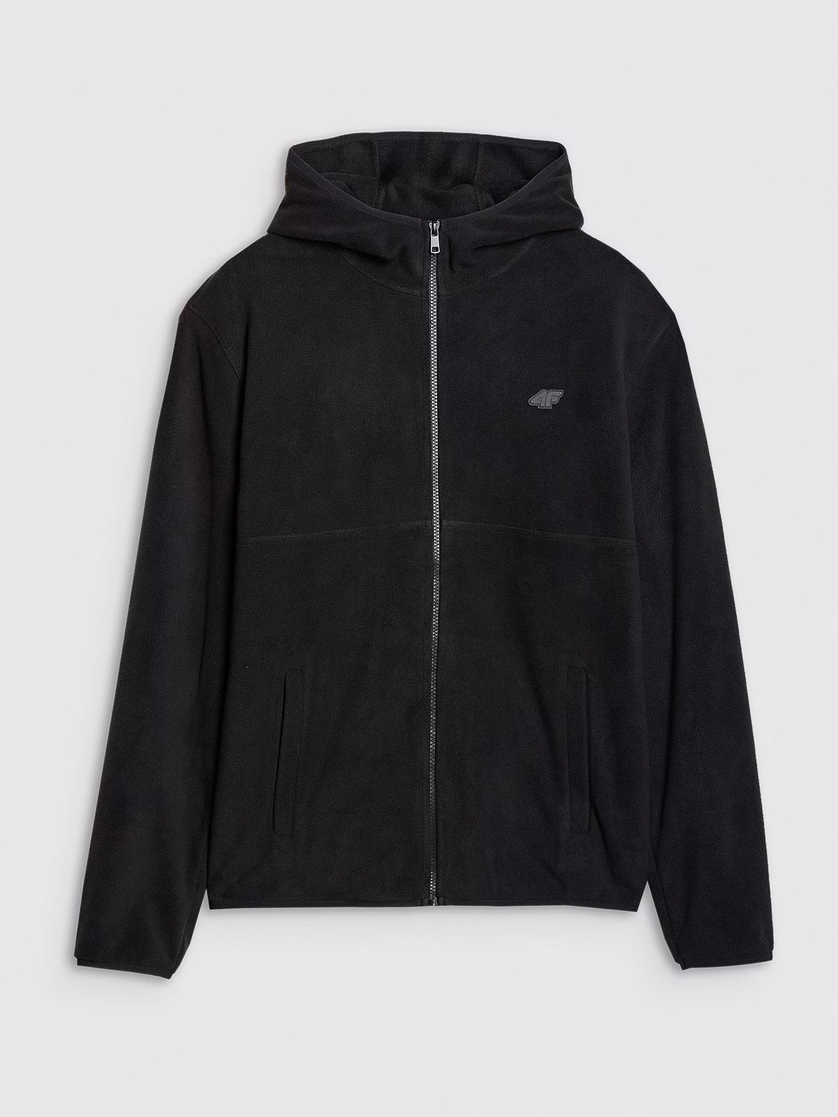 Polar regular z kapturem męski - turkusowy