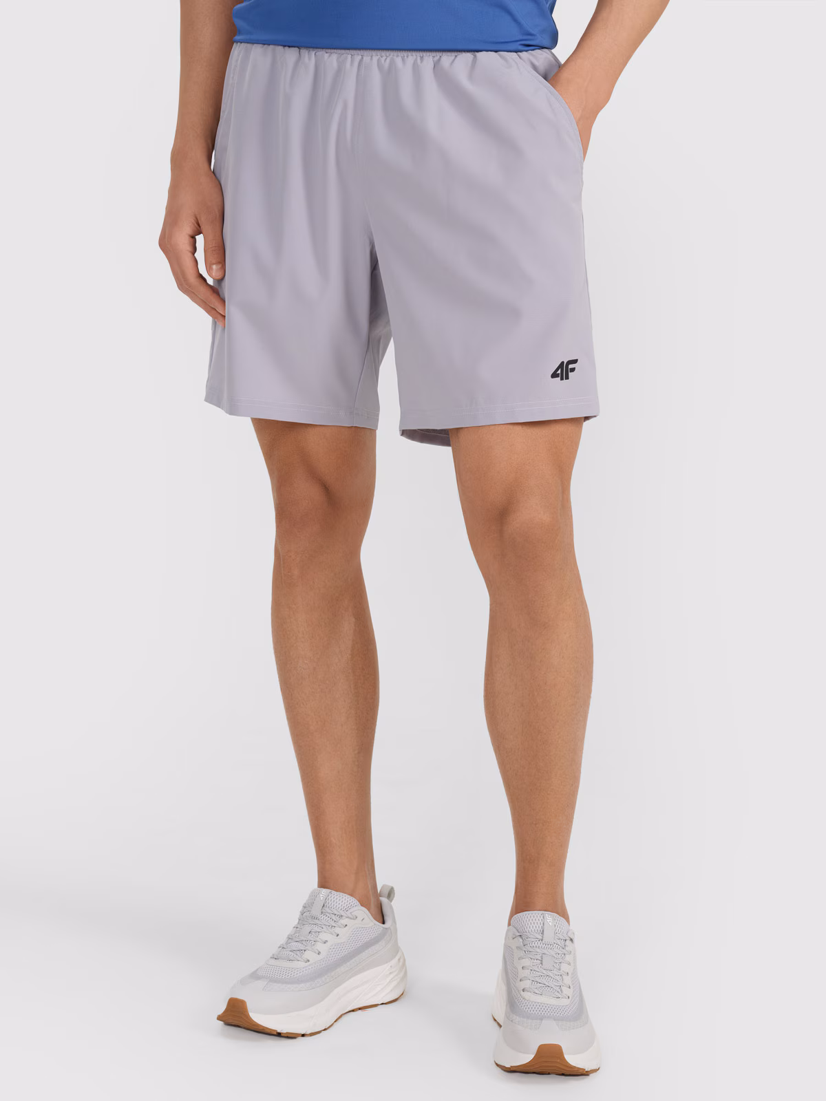 Spodenki treningowe szybkoschnące męskie - szare