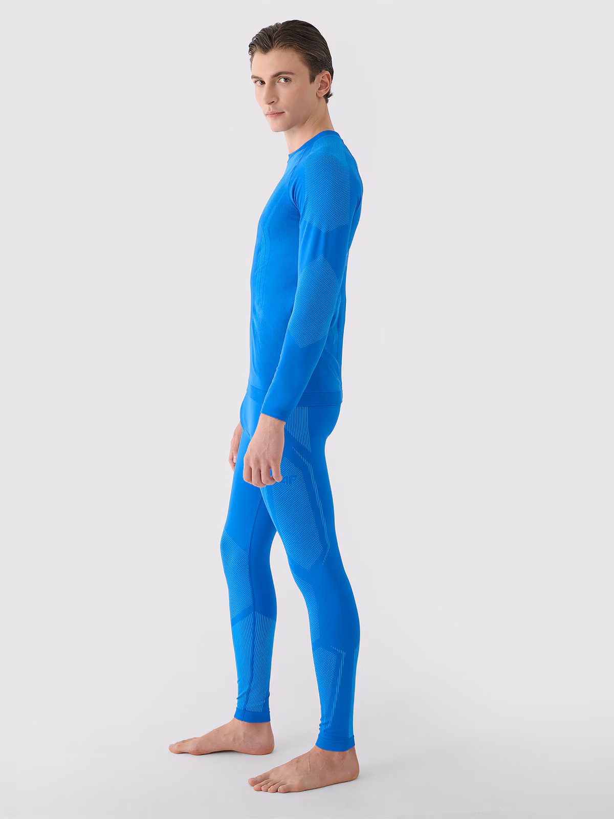 Bielizna termoaktywna bezszwowa (dół) męska - czerwona