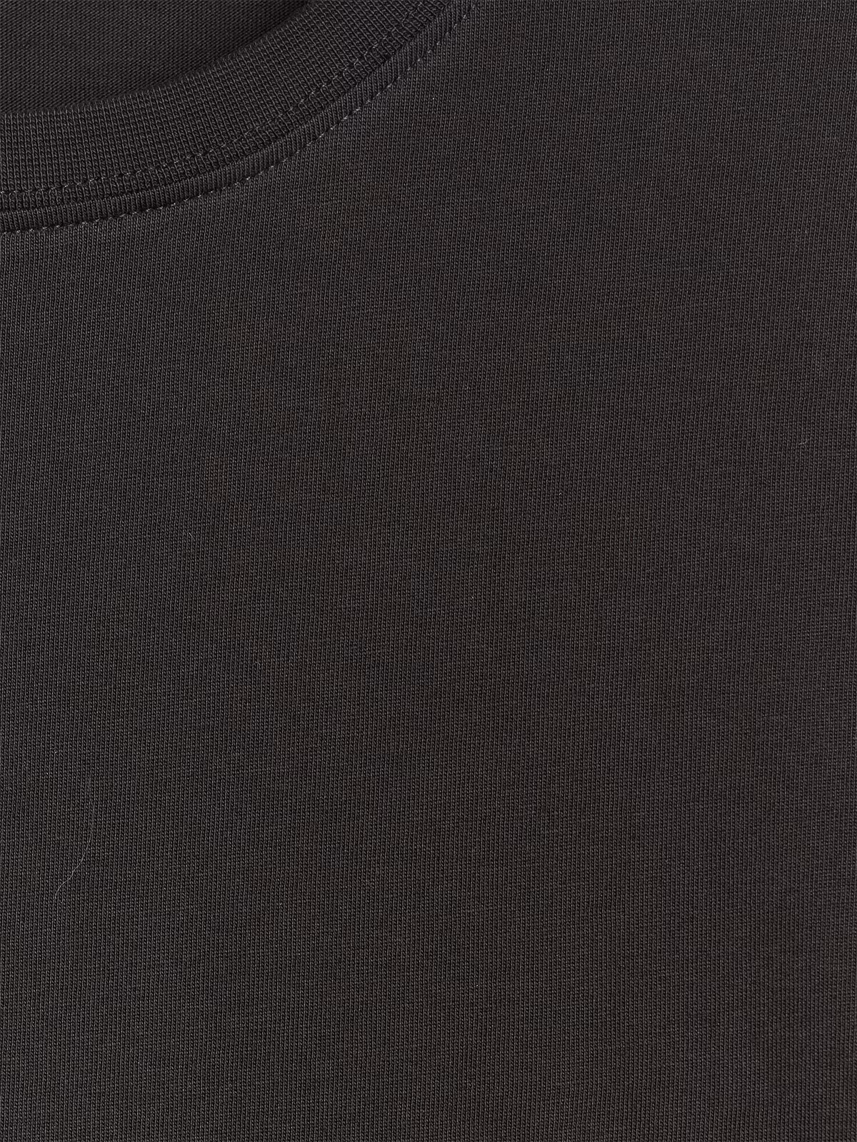 Longsleeve oversize gładki damski - szary