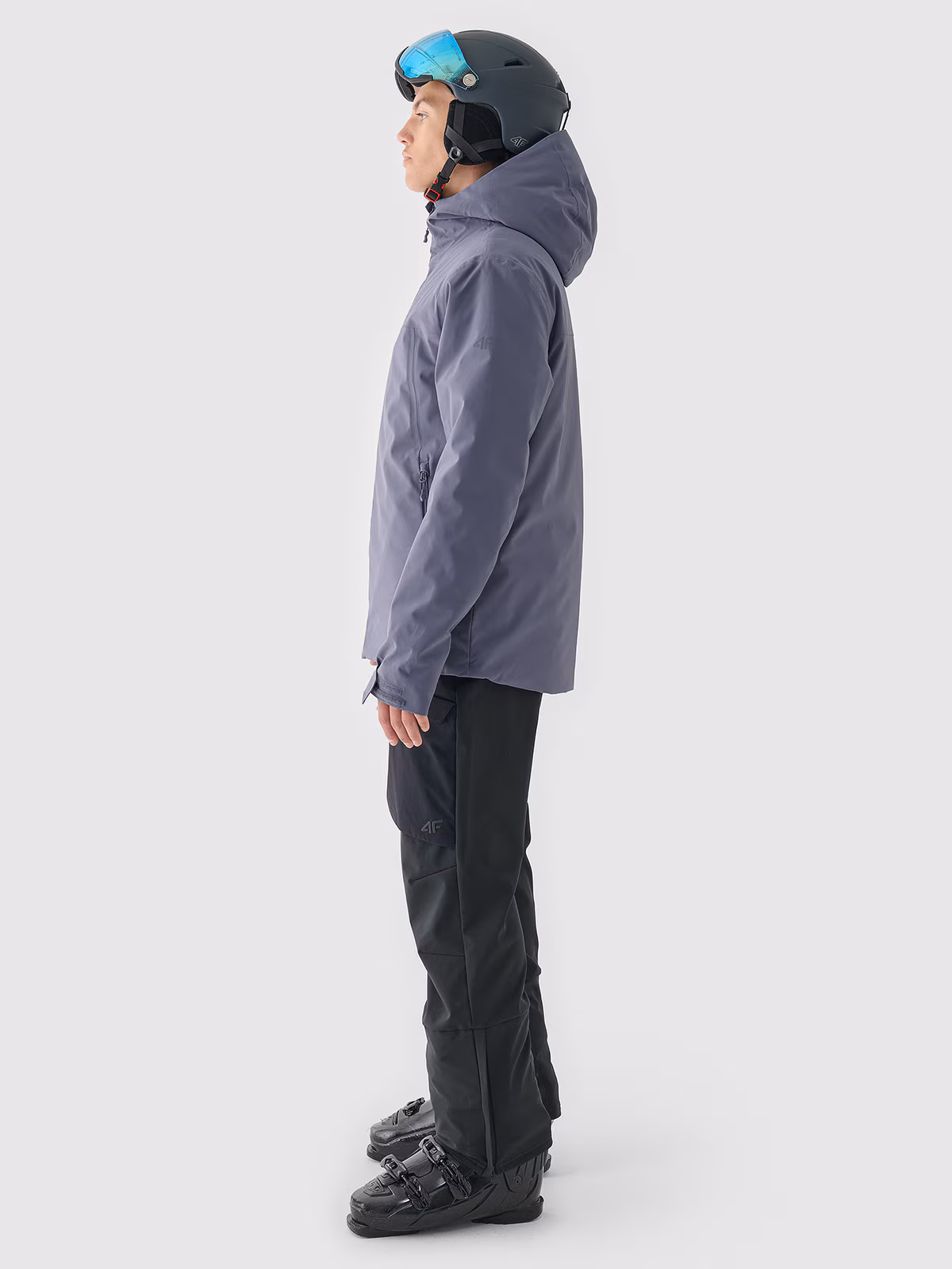 Kurtka narciarska membrana 5000 męska - niebieska