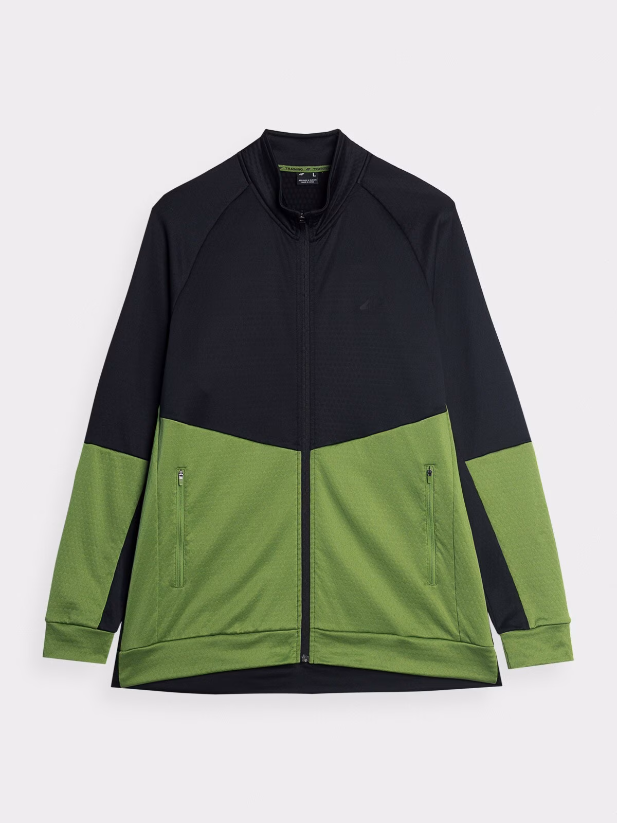 Bluza treningowa rozpinana bez kaptura męska