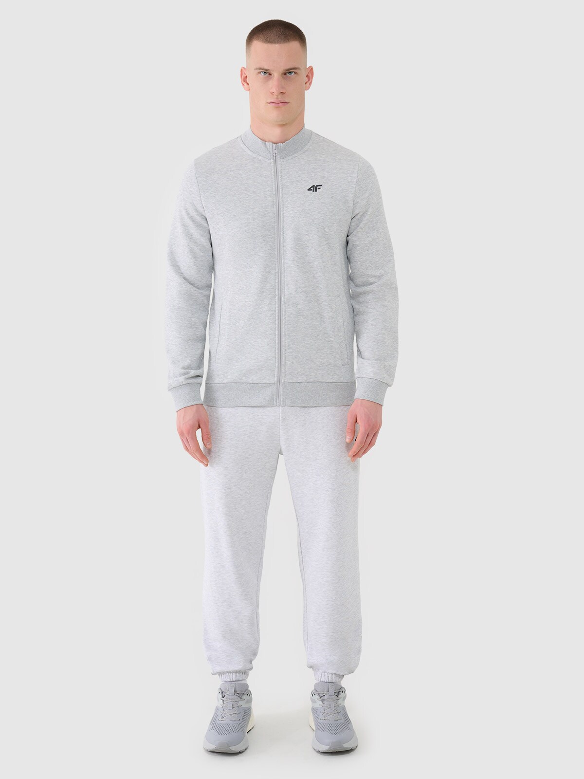 Bluza bejsbolówka bomberka męska - granatowa