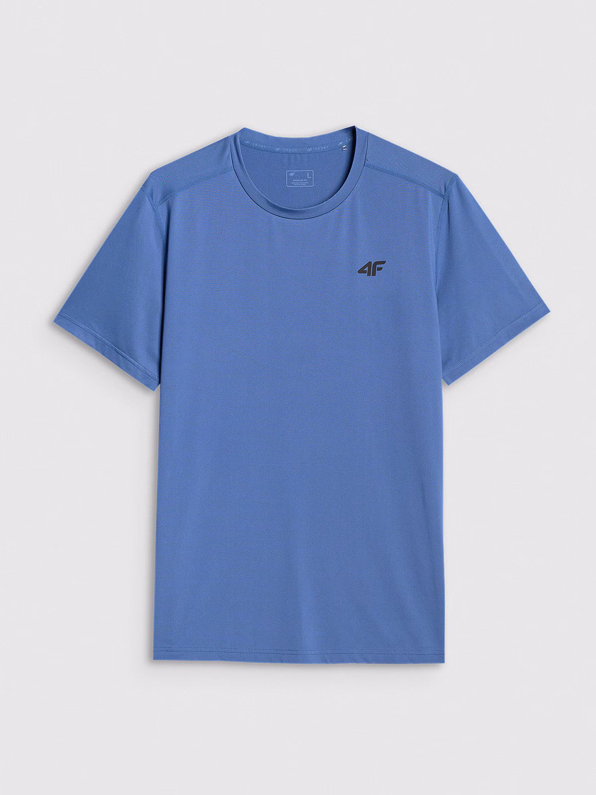 Koszulka treningowa szybkoschnąca męska - turkusowa