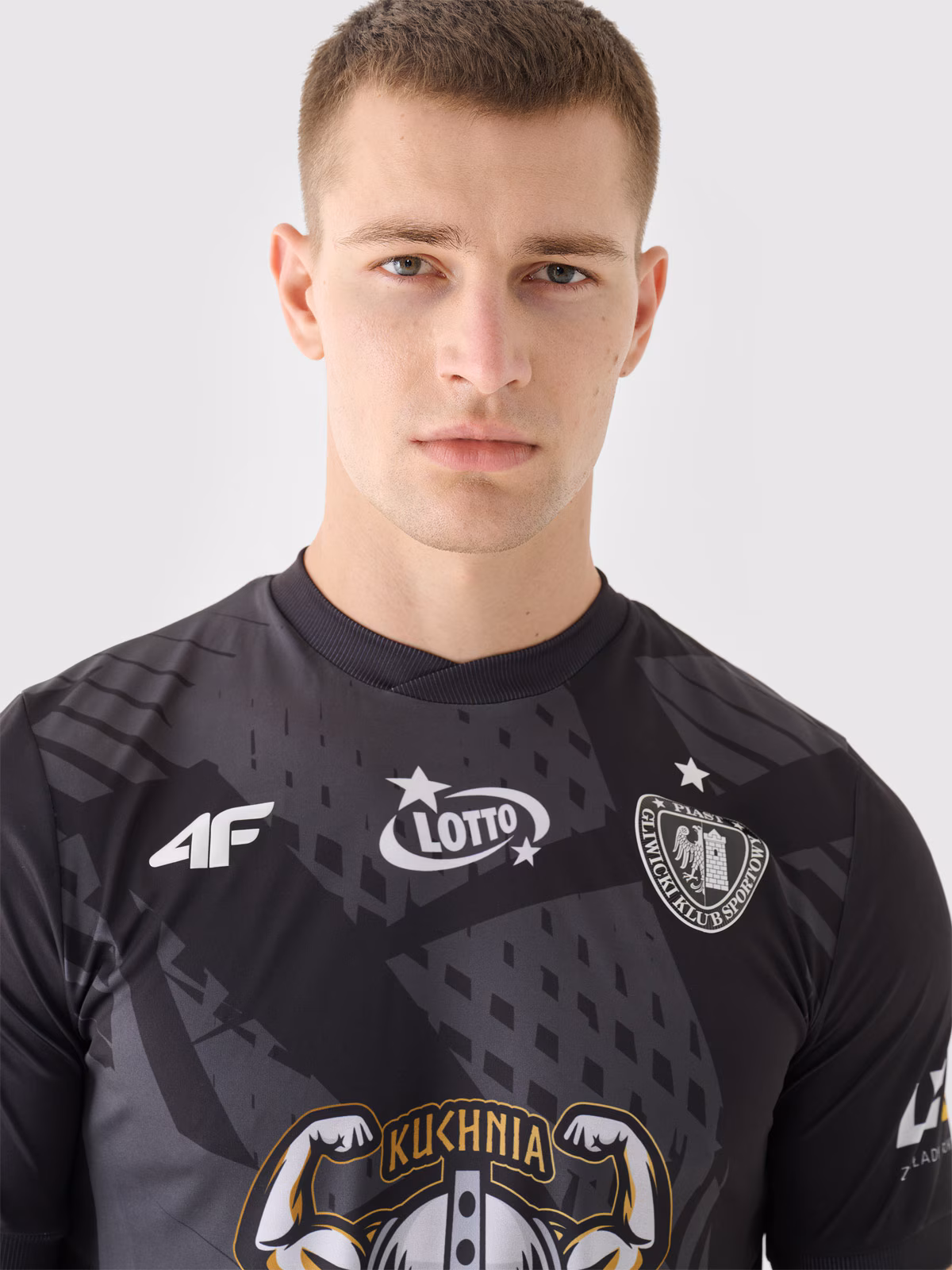 Koszulka klubowa wyjazdowa z sezonu 2024/25 męska 4F x Piast Gliwice - multikolor