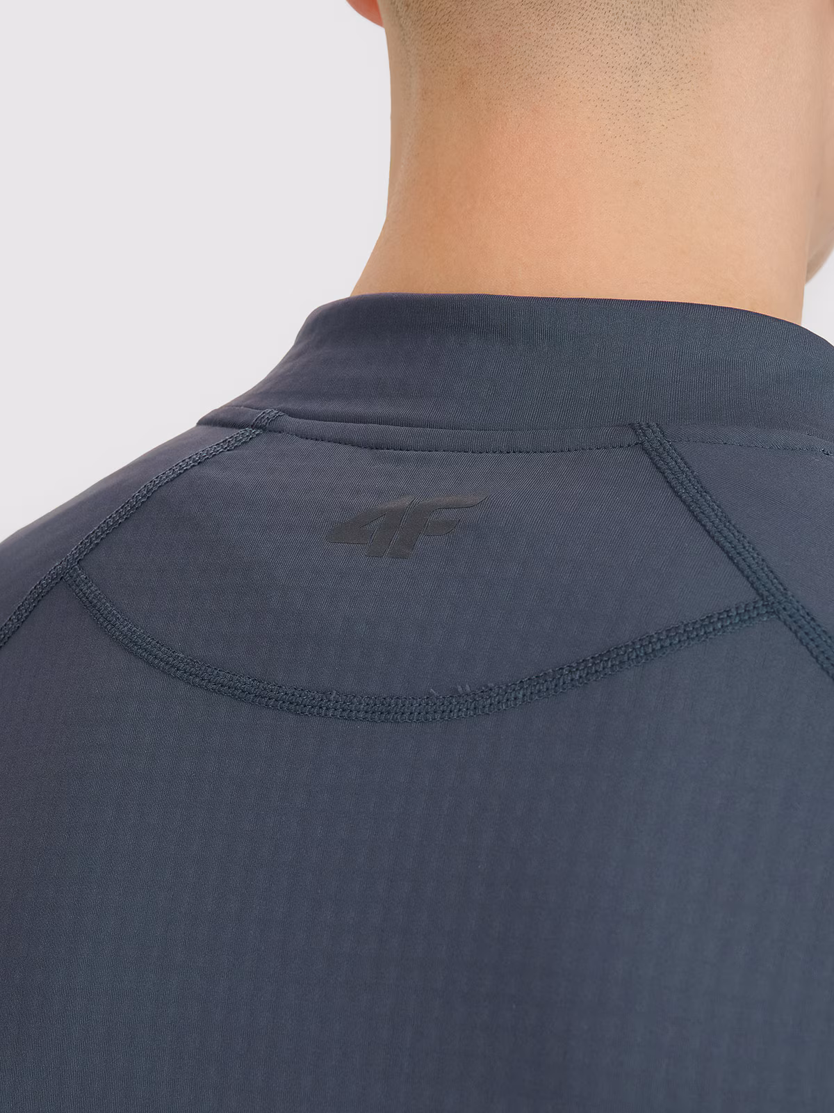 Bluza trekkingowa szybkoschnąca męska - szara