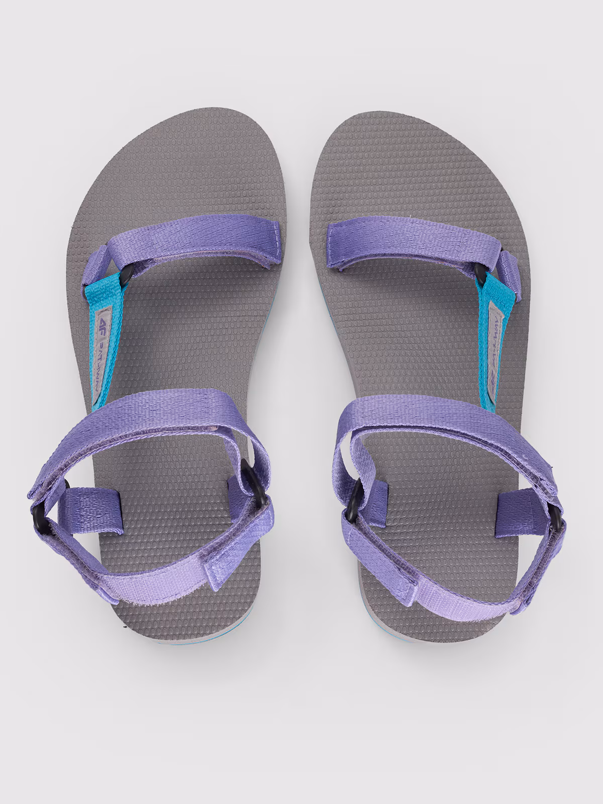 Sandały damskie - fioletowe