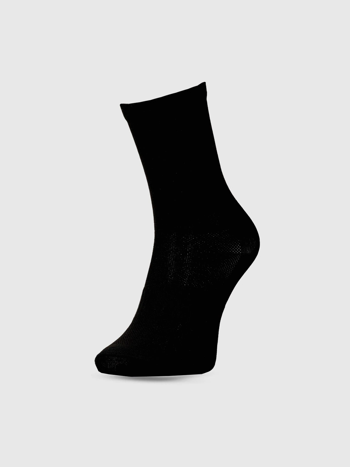 Skarpetki rowerowe za kostkę uniseks - czarne