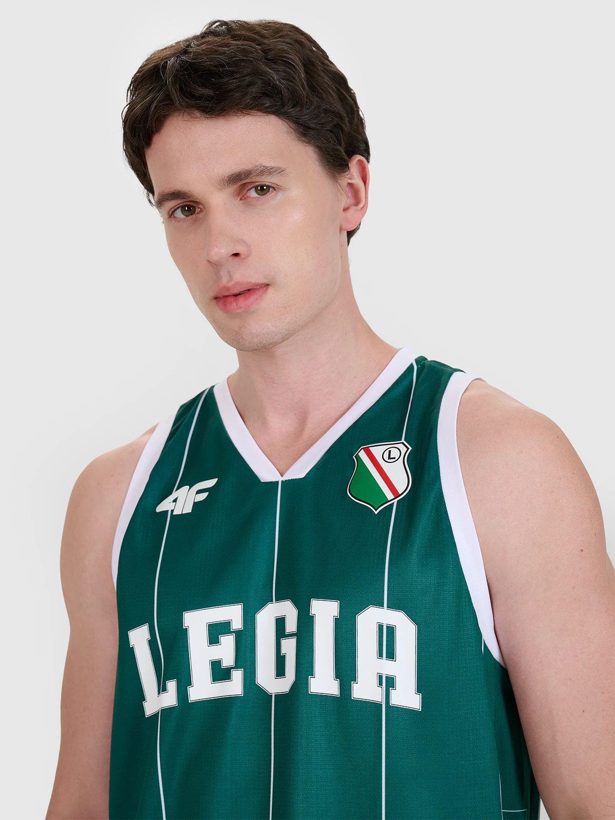 Koszulka lifestyle z sezonu 2024/25 uniseks 4F x Legia Warszawa - zielona