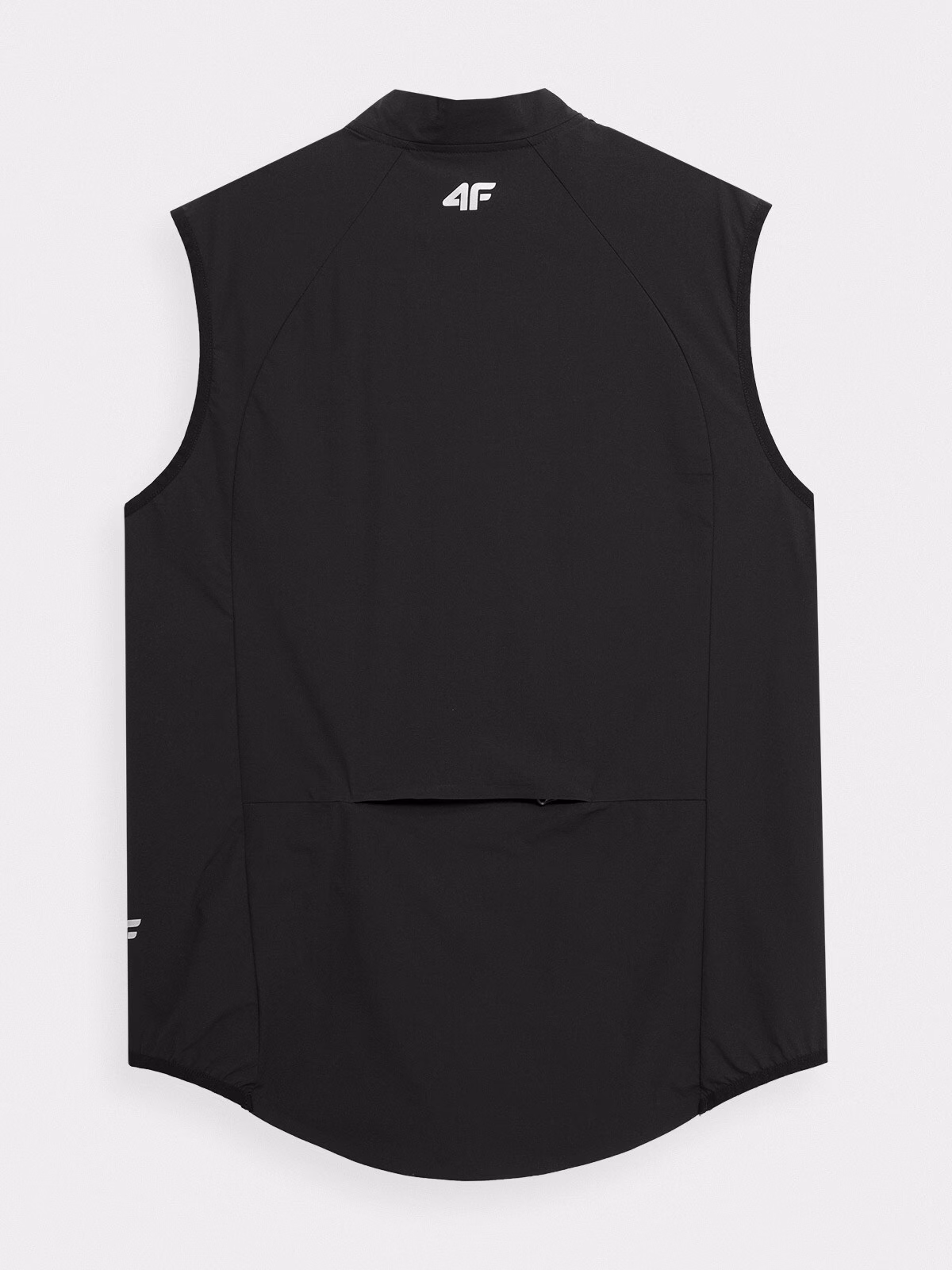 Bezrękawnik rowerowy rozpinany bez kaptura męski