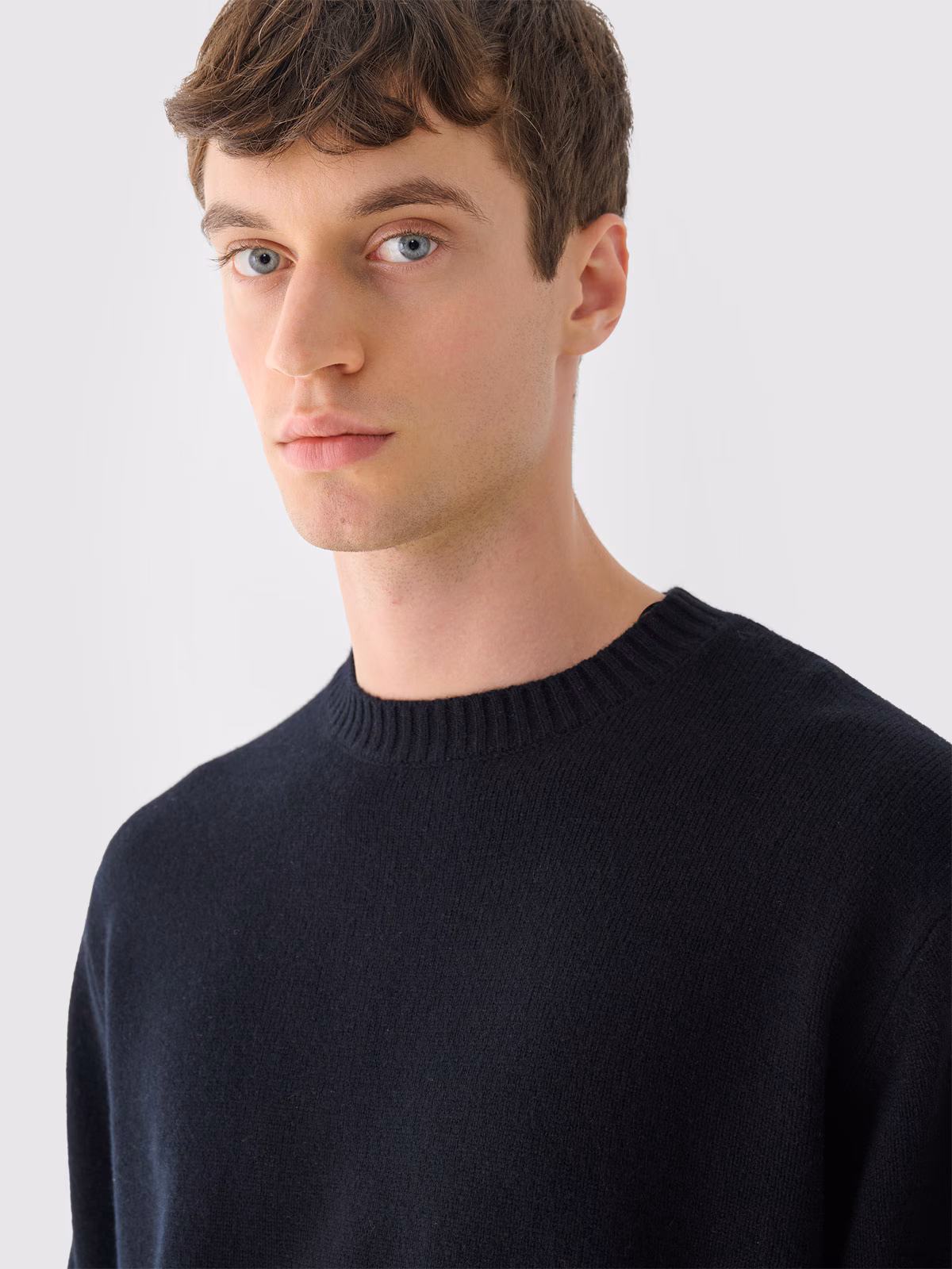 Sweter wełniany męski Outhorn - brązowy