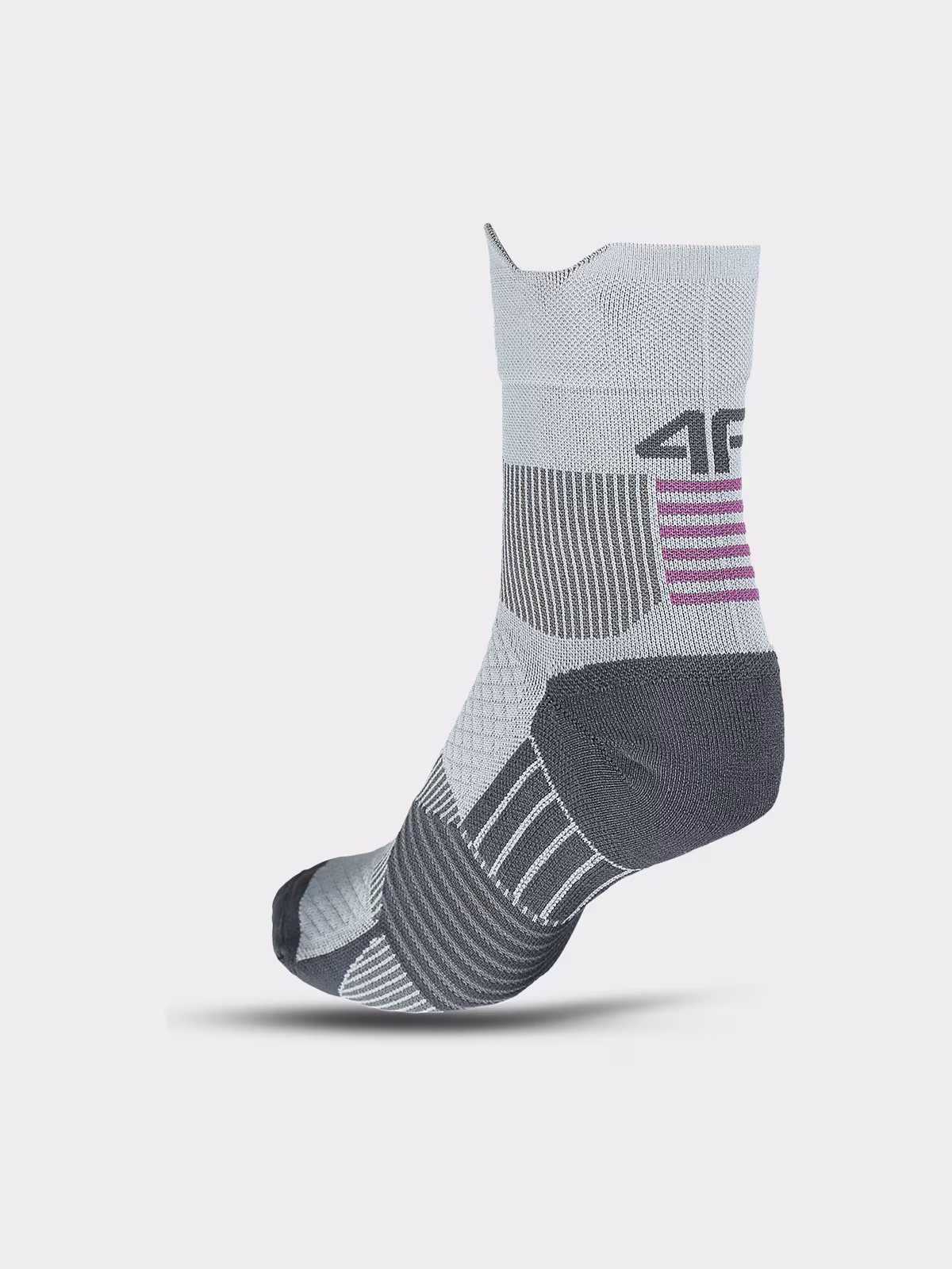 Skarpety treningowe 4F x Robert Lewandowski - szare