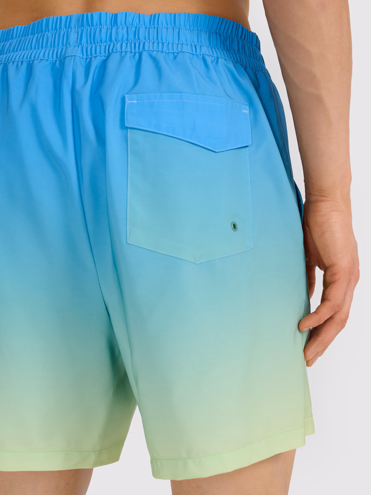 Spodenki plażowe męskie - turkusowe