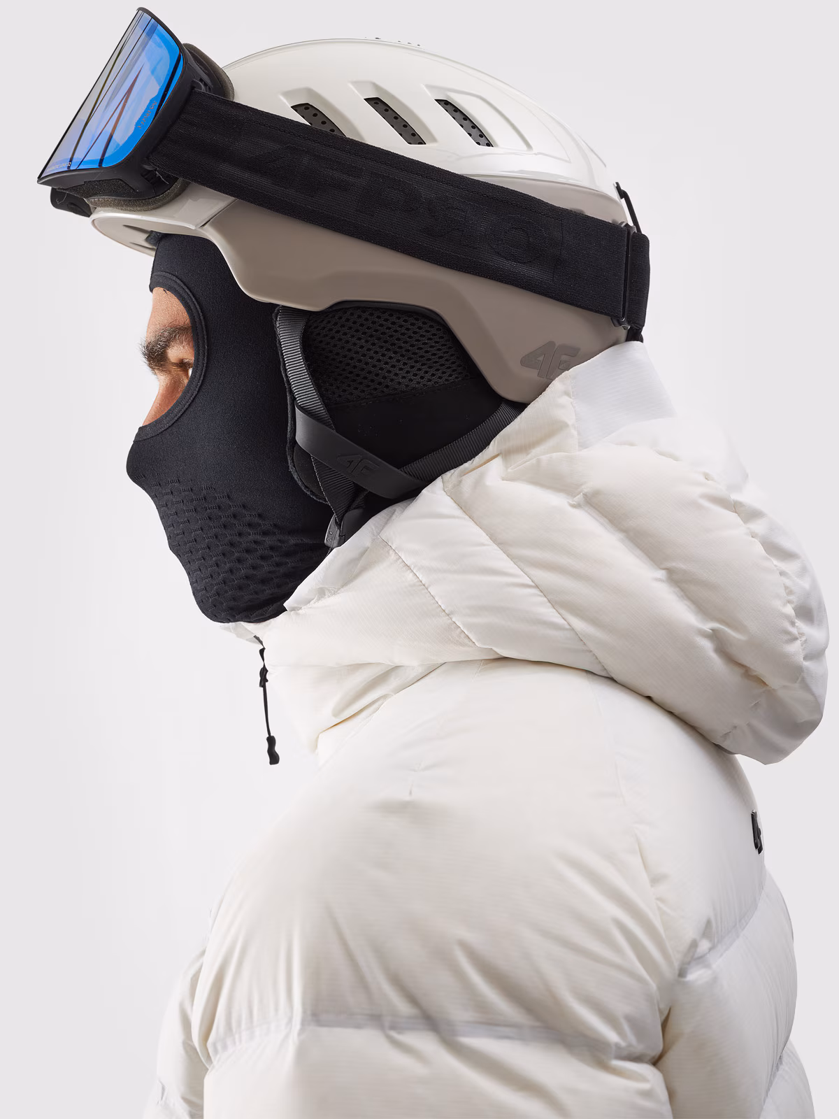 Kask narciarski uniseks - czarny