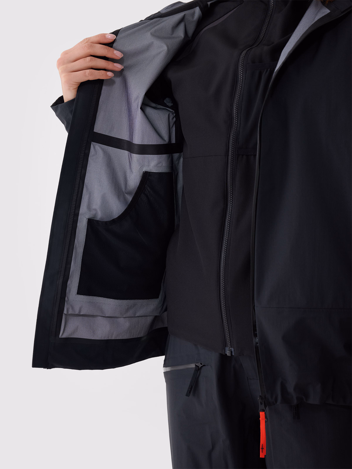 Kurtka skiturowa membrana NeoDry 20000/40000 damska - czarna