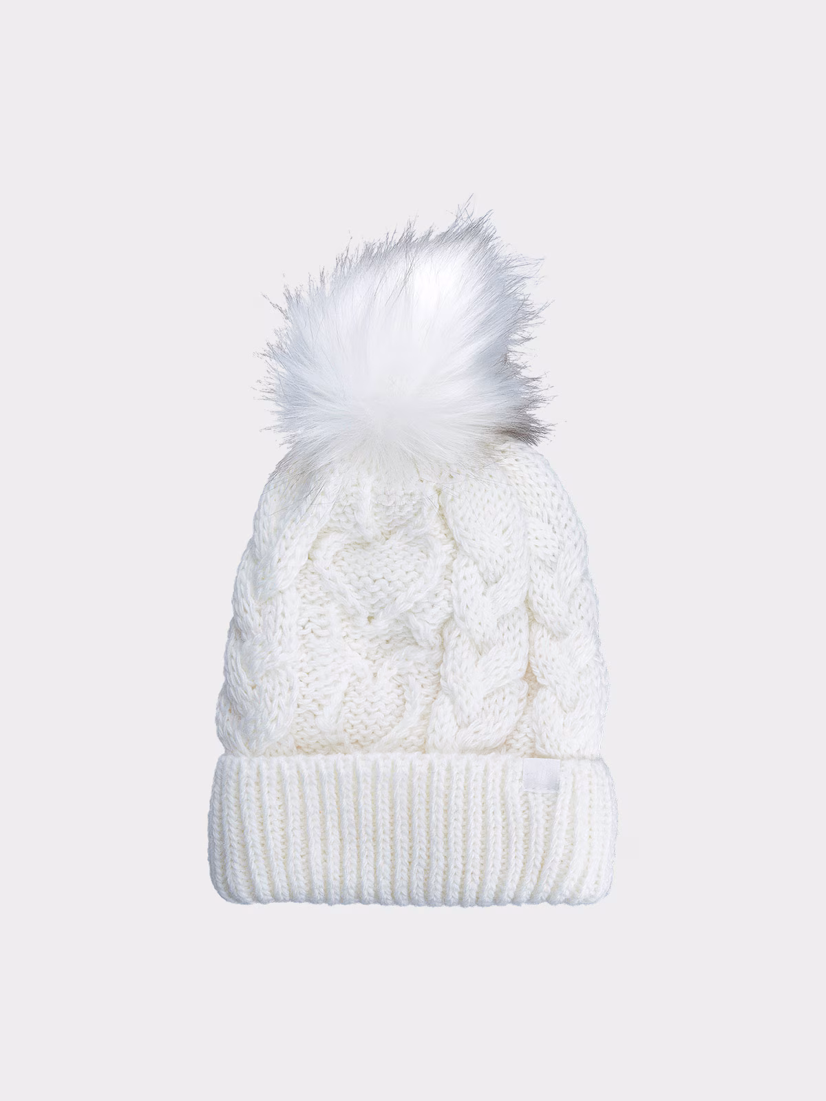 Czapka zimowa dziewczęca - czarna