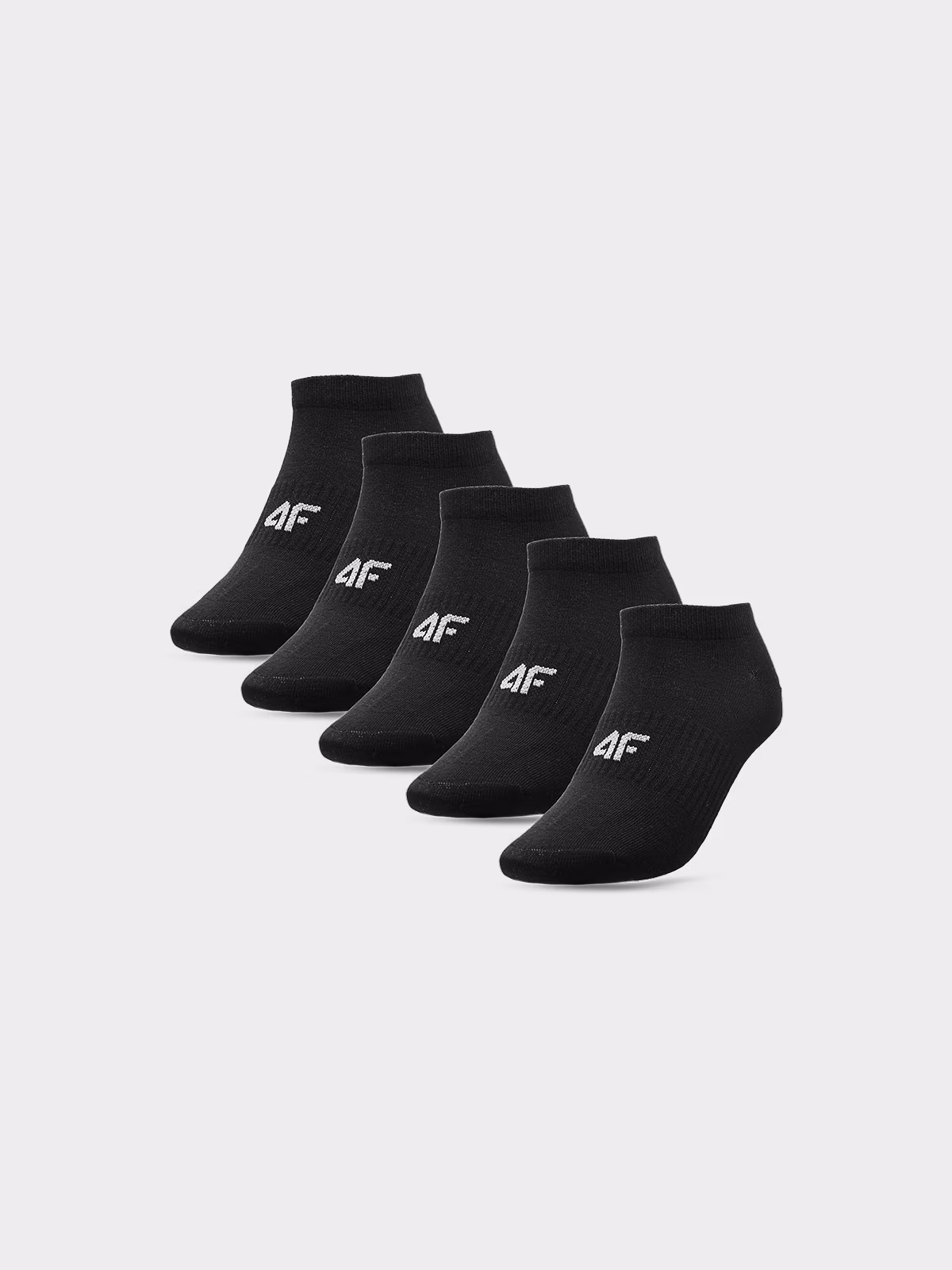 Skarpety casual przed kostkę (5-pack) damskie - białe