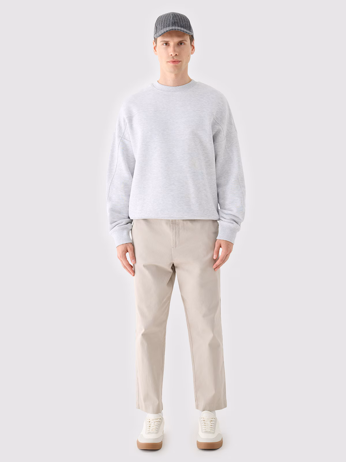 Spodnie tkaninowe męskie Outhorn - czarne